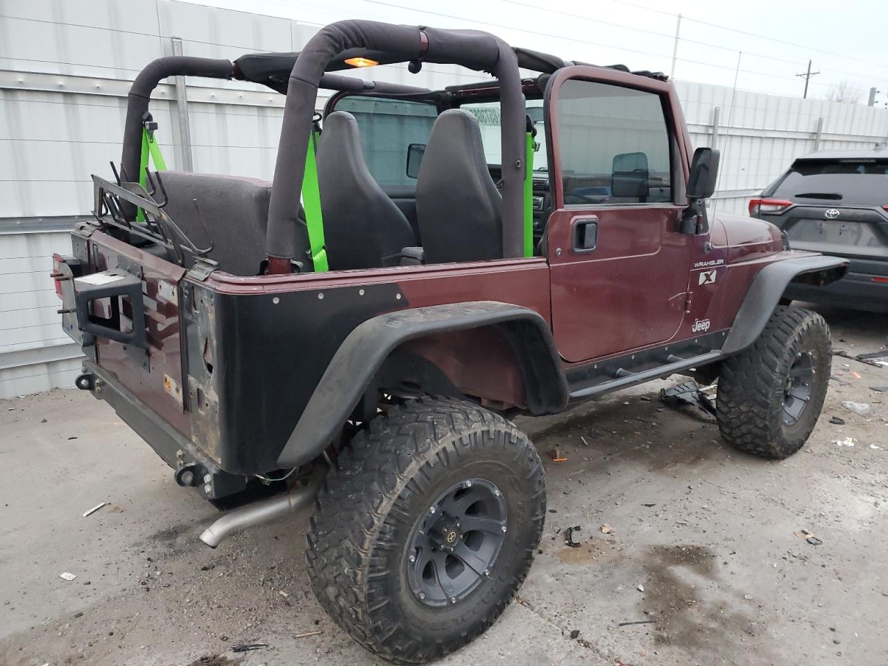 2002 Jeep Wrangler / Tj X VIN: 1J4FA39S62P741724 Lot: 85730554