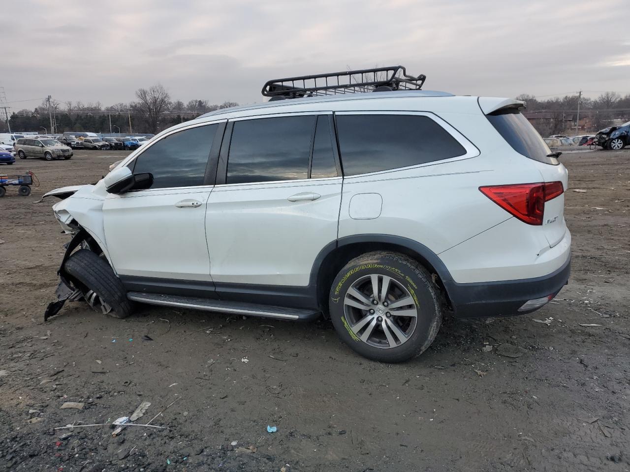 2018 Honda Pilot Exl VIN: 5FNYF6H55JB037228 Lot: 86494324