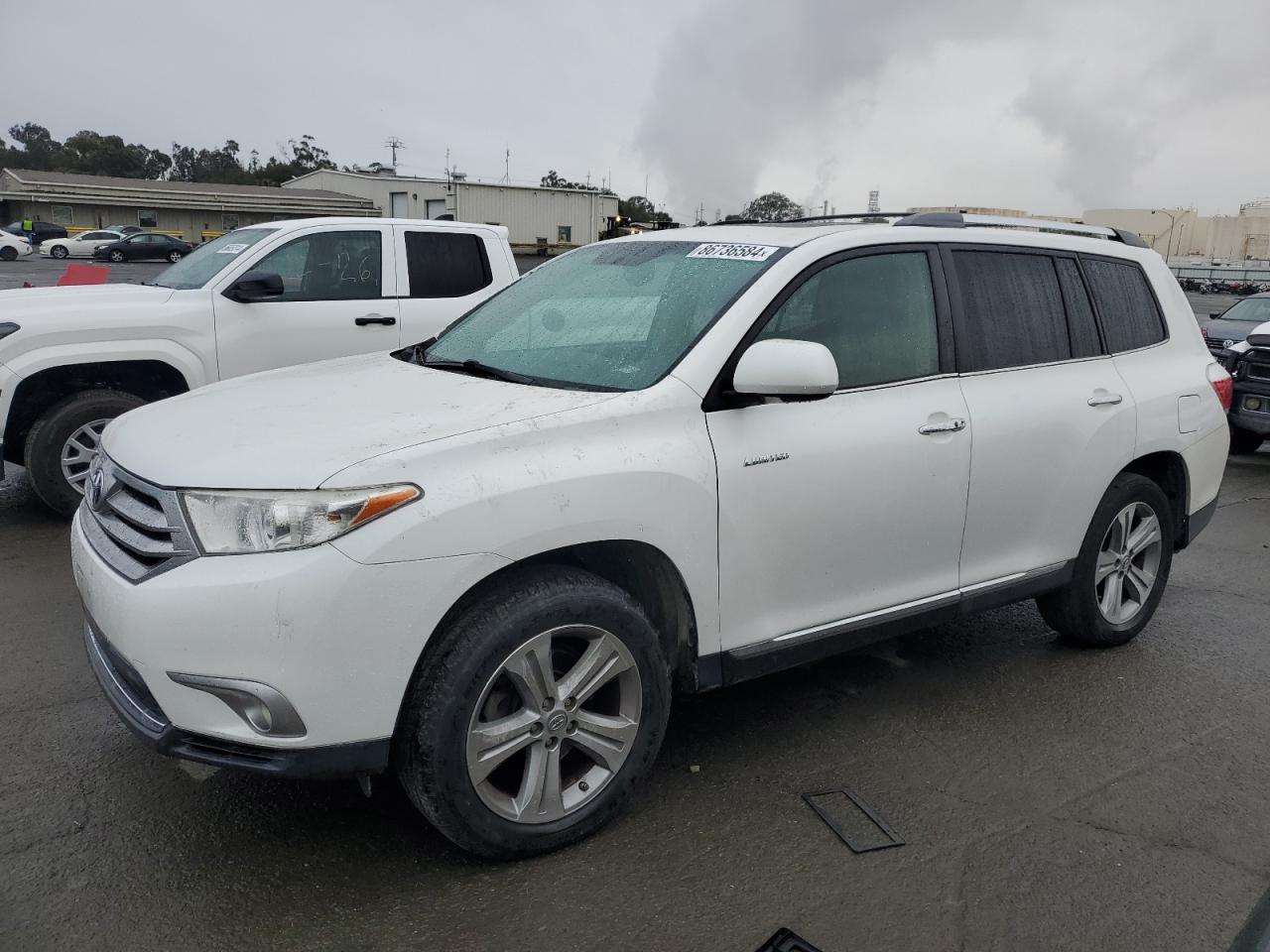 2013 Toyota Highlander Limited VIN: 5TDYK3EH9DS116930 Lot: 86736584