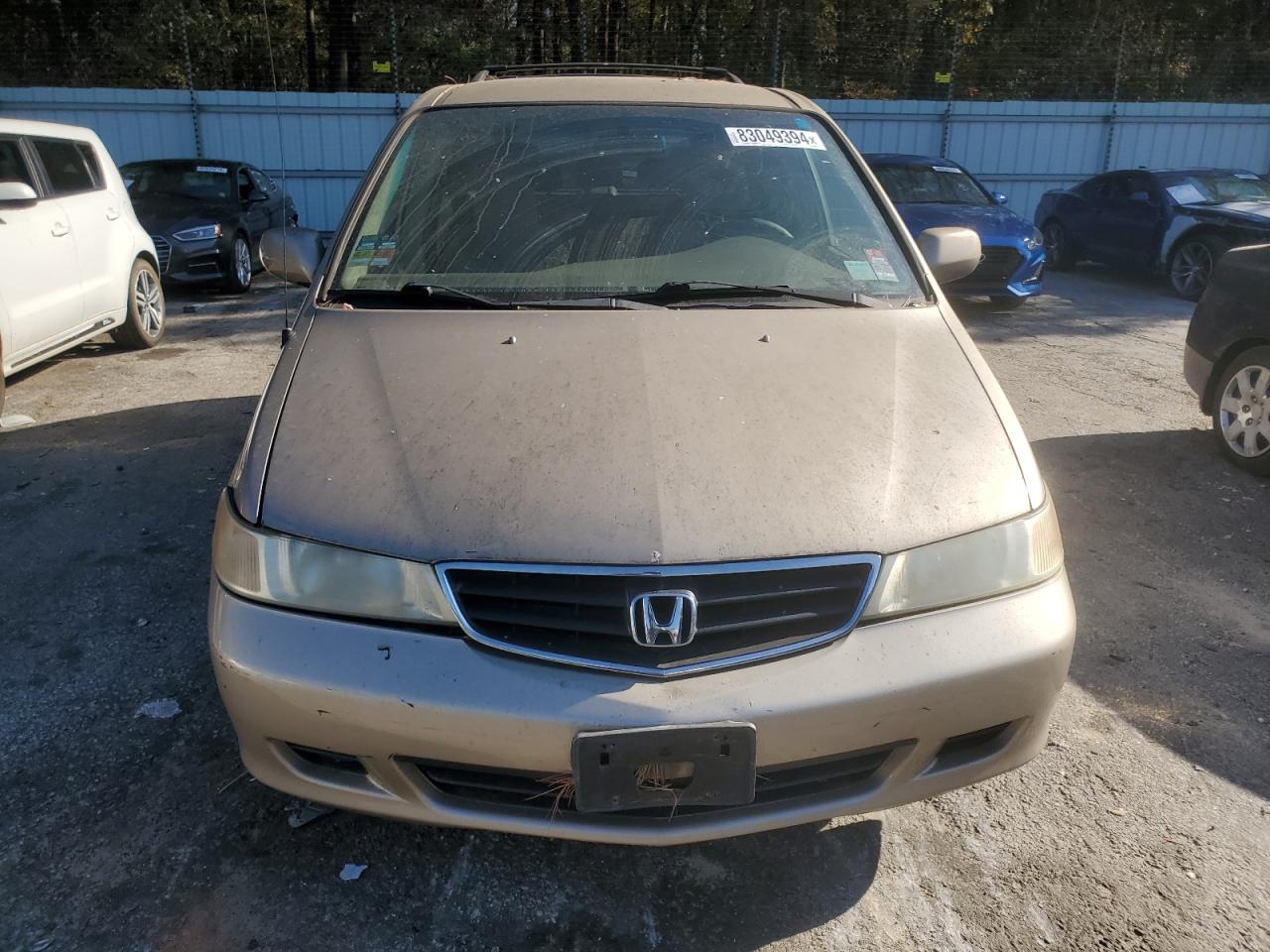 2002 Honda Odyssey Ex VIN: 5FNRL18642B002920 Lot: 83049394