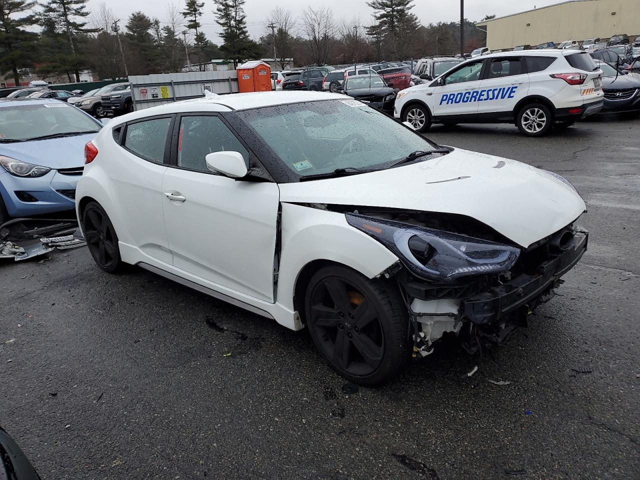 KMHTC6AE3FU221834 2015 Hyundai Veloster Turbo