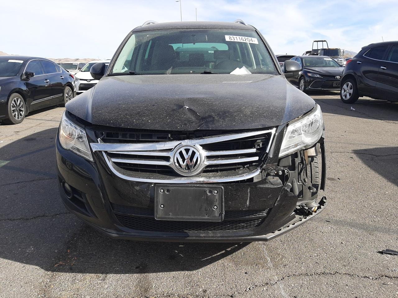 2011 Volkswagen Tiguan S VIN: WVGAV7AX1BW548000 Lot: 83116204