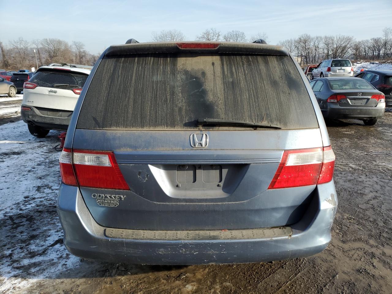 2006 Honda Odyssey Exl VIN: 5FNRL38786B052309 Lot: 86429434