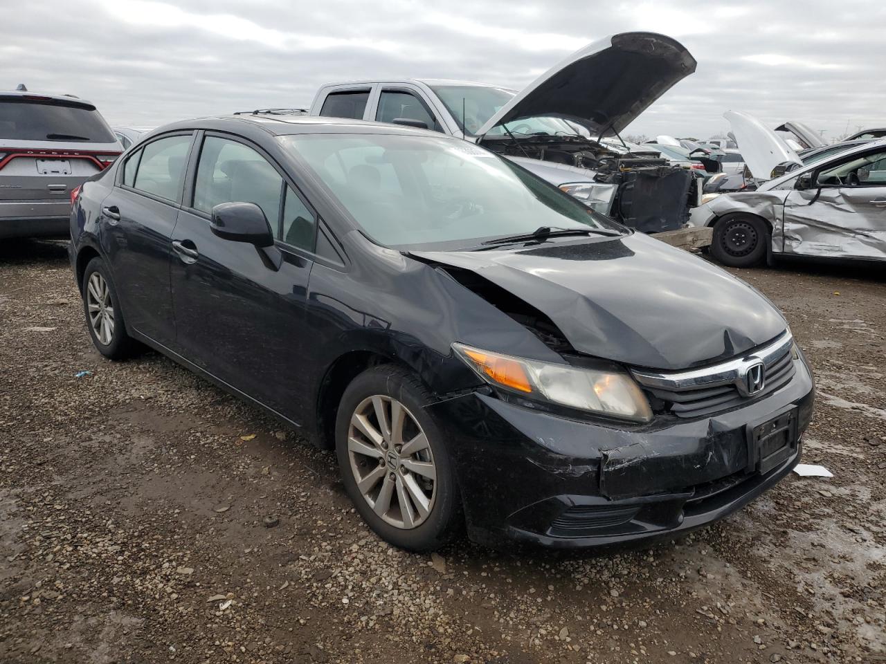 2012 Honda Civic Exl VIN: 19XFB2F92CE039450 Lot: 86308744