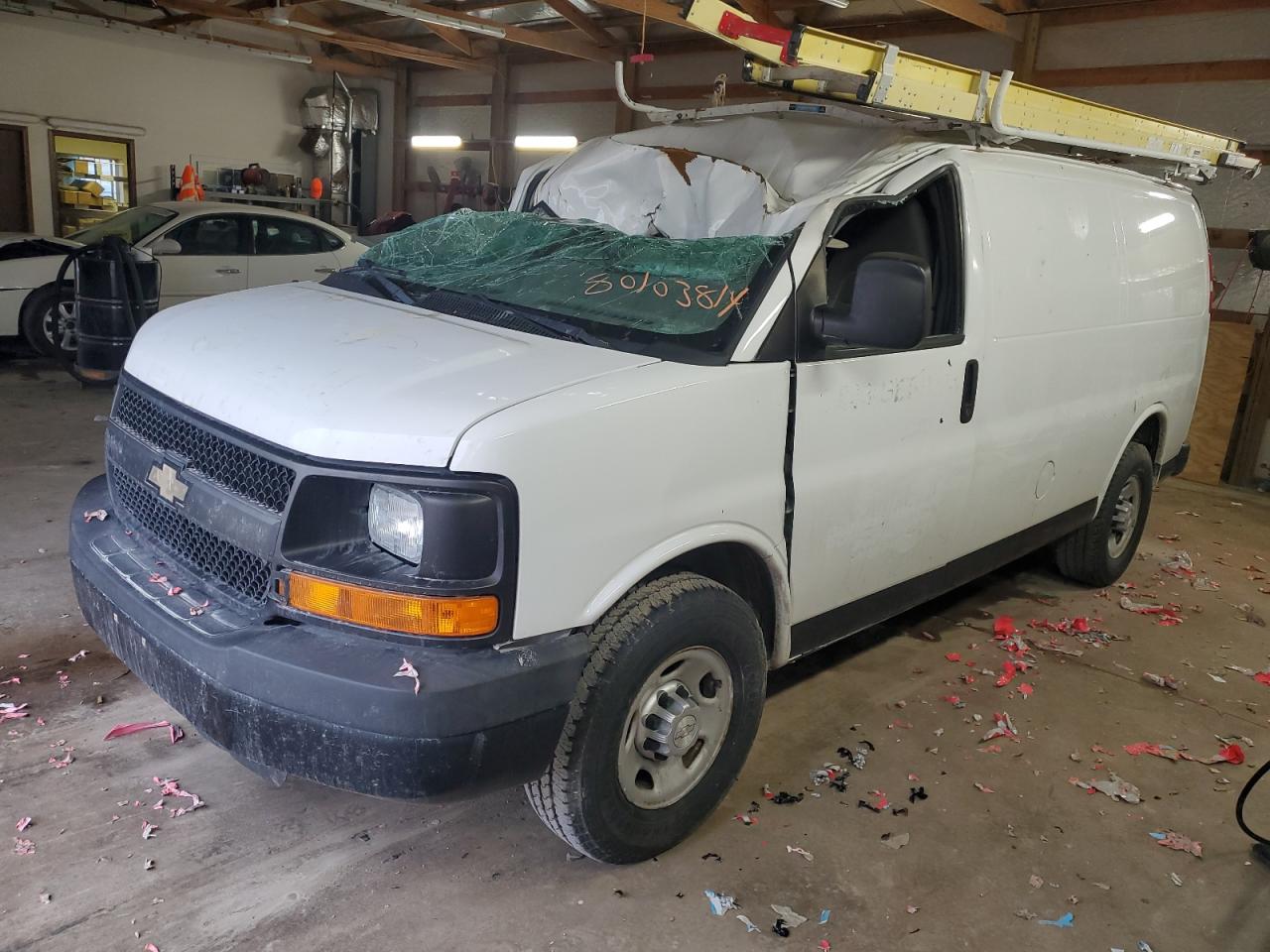 2015 Chevrolet Express G2500 VIN: 1GCWGFCF6F1177485 Lot: 80103814