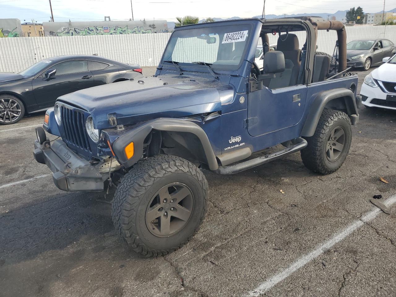 2005 Jeep Wrangler X VIN: 1J4FA39S35P389089 Lot: 86482224