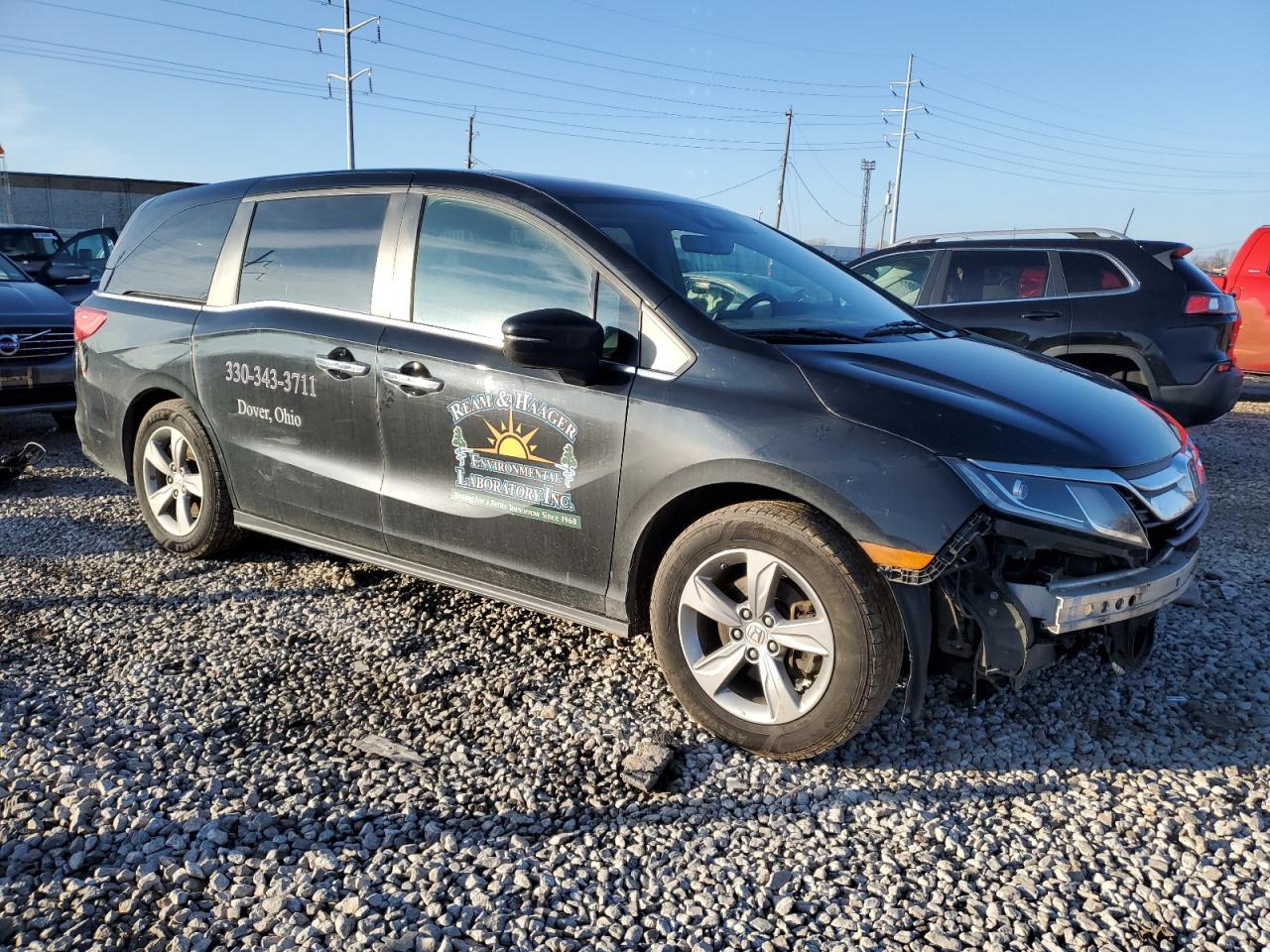 2018 Honda Odyssey Exl VIN: 5FNRL6H79JB058422 Lot: 86906064