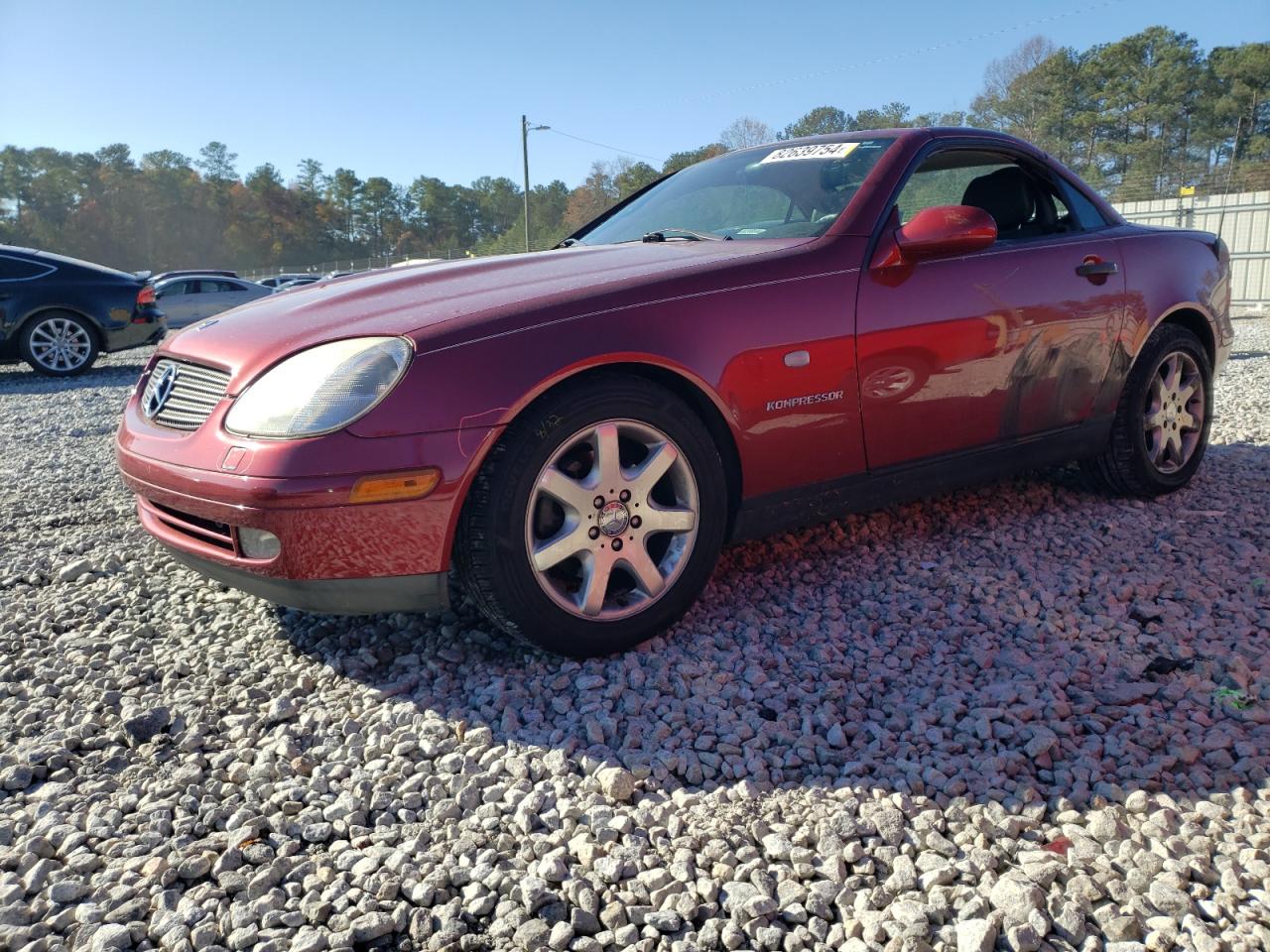 1999 Mercedes-Benz Slk 230 Kompressor VIN: WDBKK47F2XF109554 Lot: 82639754