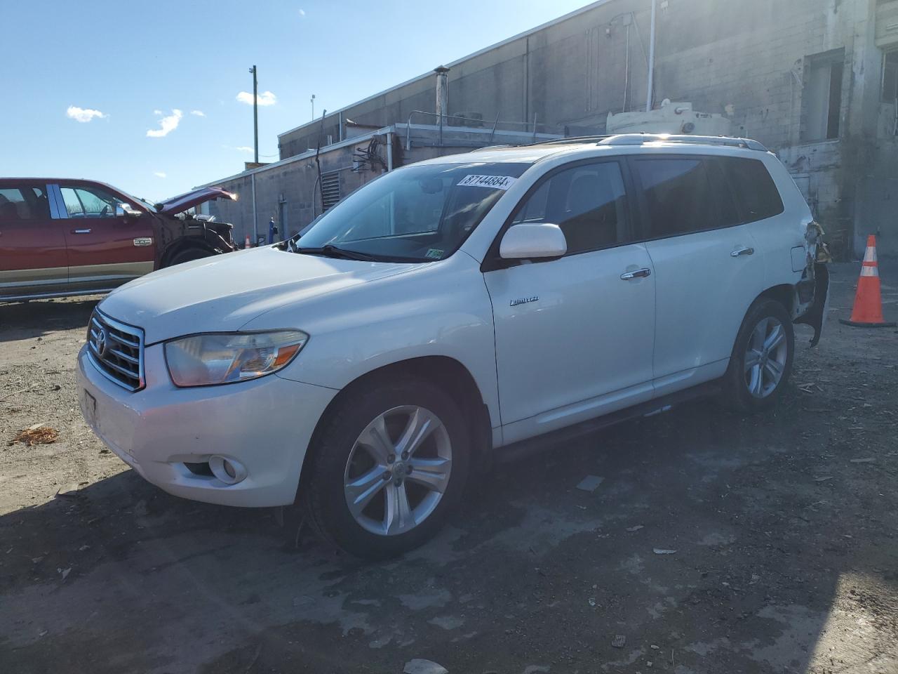 2008 Toyota Highlander Limited VIN: JTEES42A082038661 Lot: 87144884