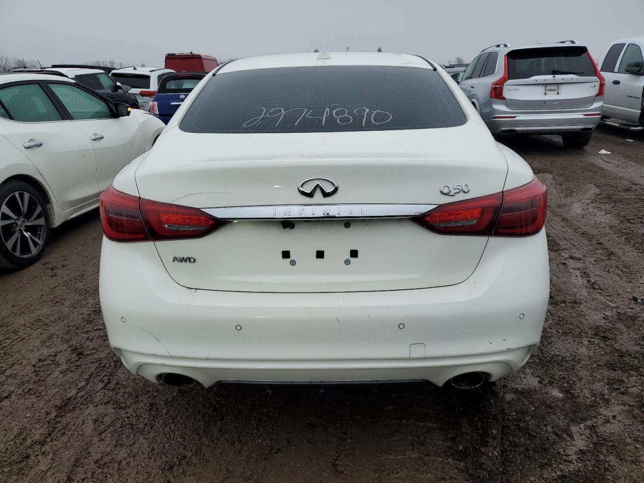 2021 Infiniti Q50 Luxe VIN: JN1EV7BR8MM754065 Lot: 85850604