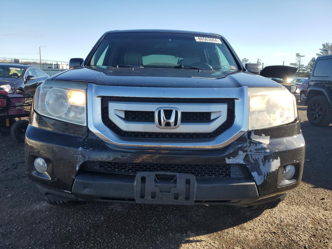 2011 Honda Pilot Exln VIN: 5FNYF4H74BB086363 Lot: 86563004