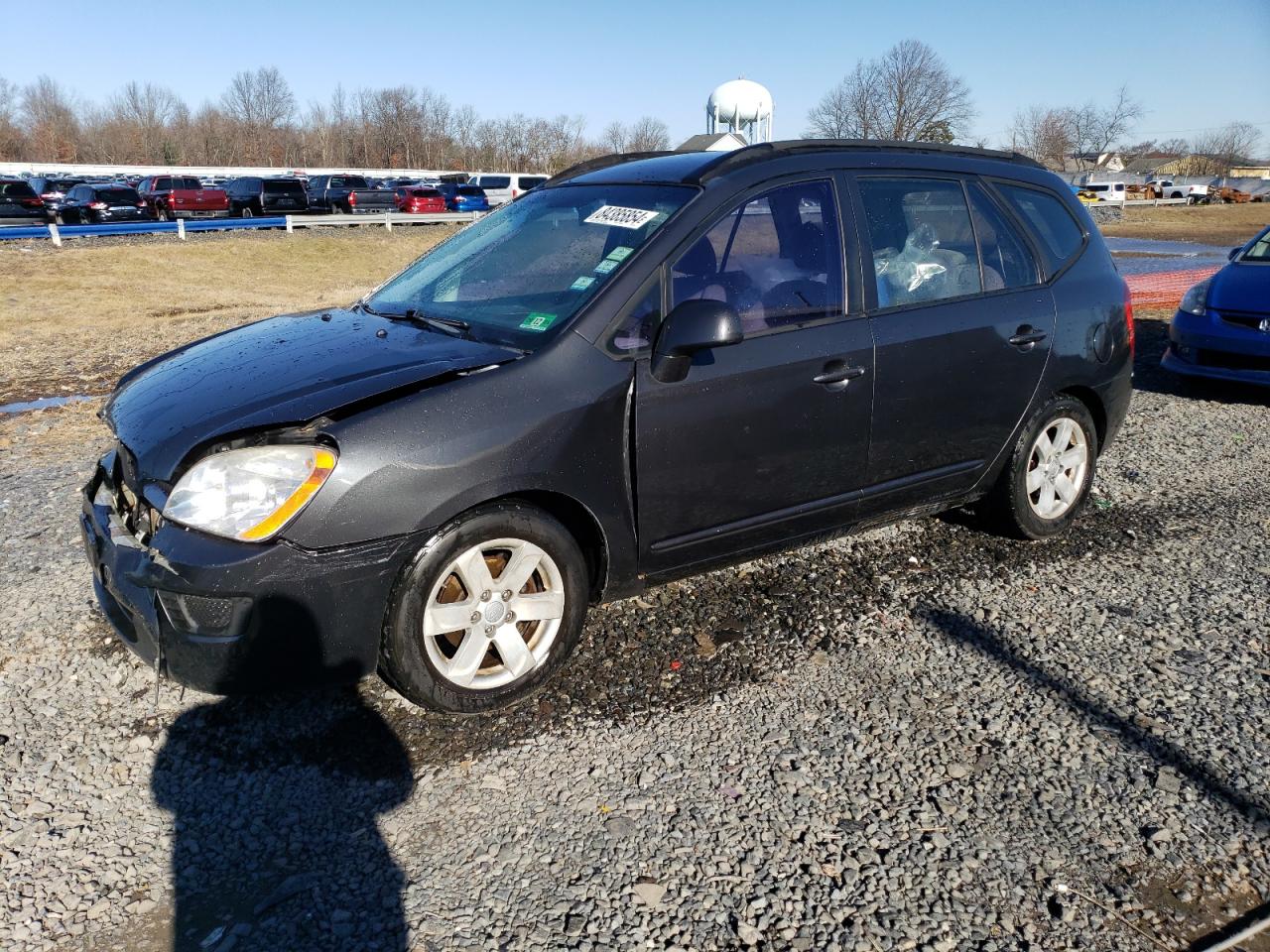 2008 Kia Rondo Lx VIN: KNAFG526387124624 Lot: 84385854