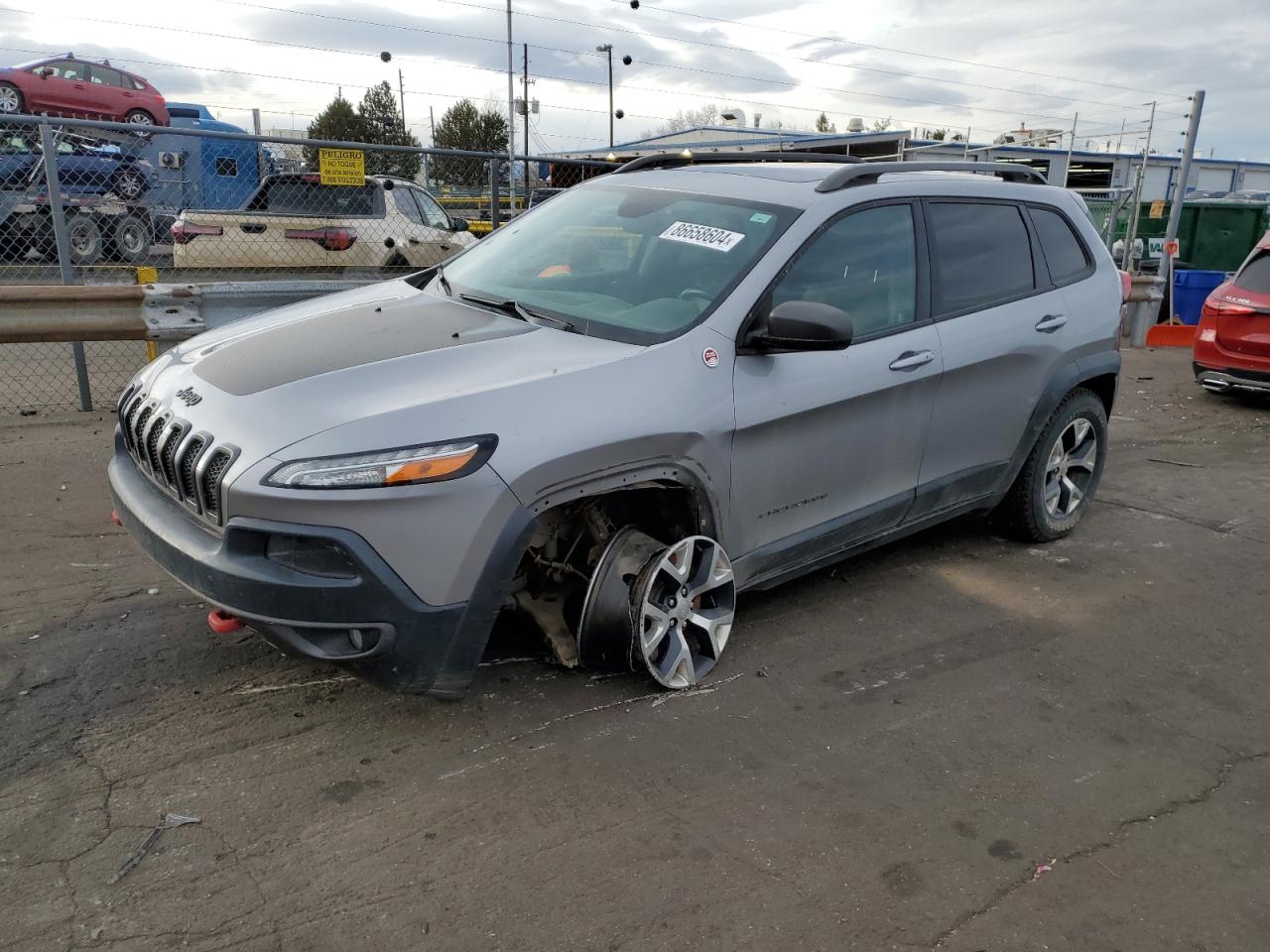 2015 Jeep Cherokee Trailhawk VIN: 1C4PJMBS4FW759113 Lot: 86658604