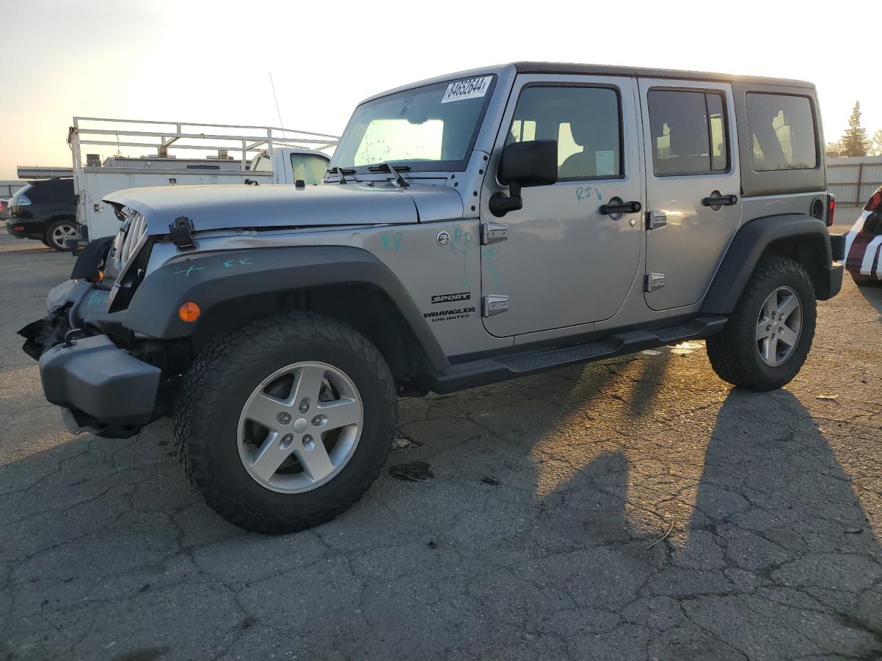 2016 Jeep Wrangler Unlimited Sport VIN: 1C4HJWDG7GL177440 Lot: 84652644