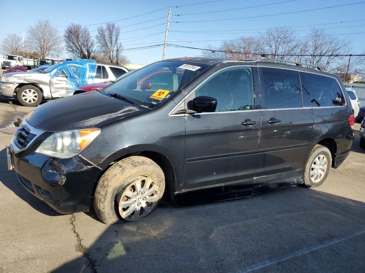 2010 Honda Odyssey Exl VIN: 5FNRL3H70AB016039 Lot: 86187044