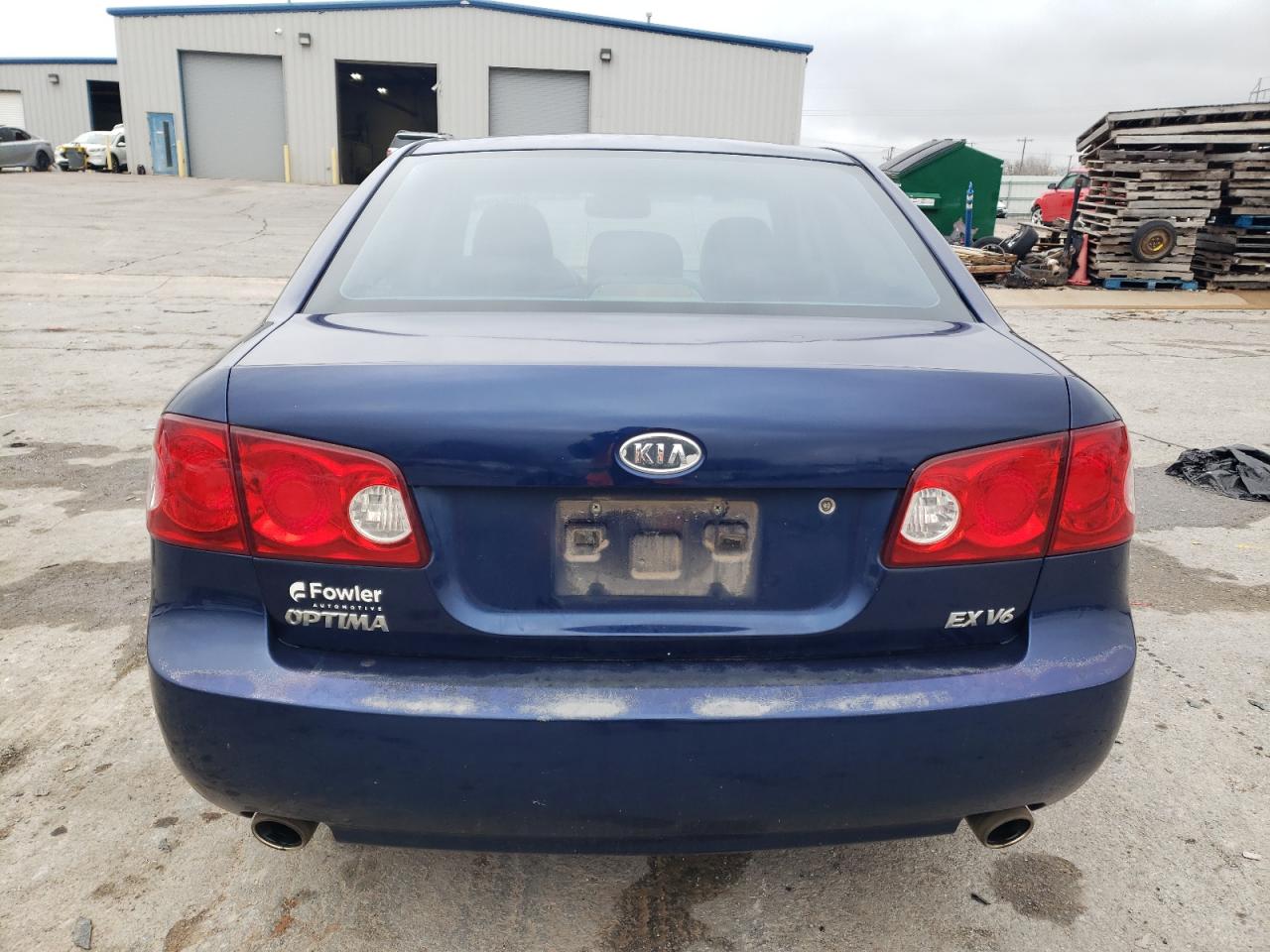 2006 Kia Optima Lx VIN: KNAGE124965063726 Lot: 86564954