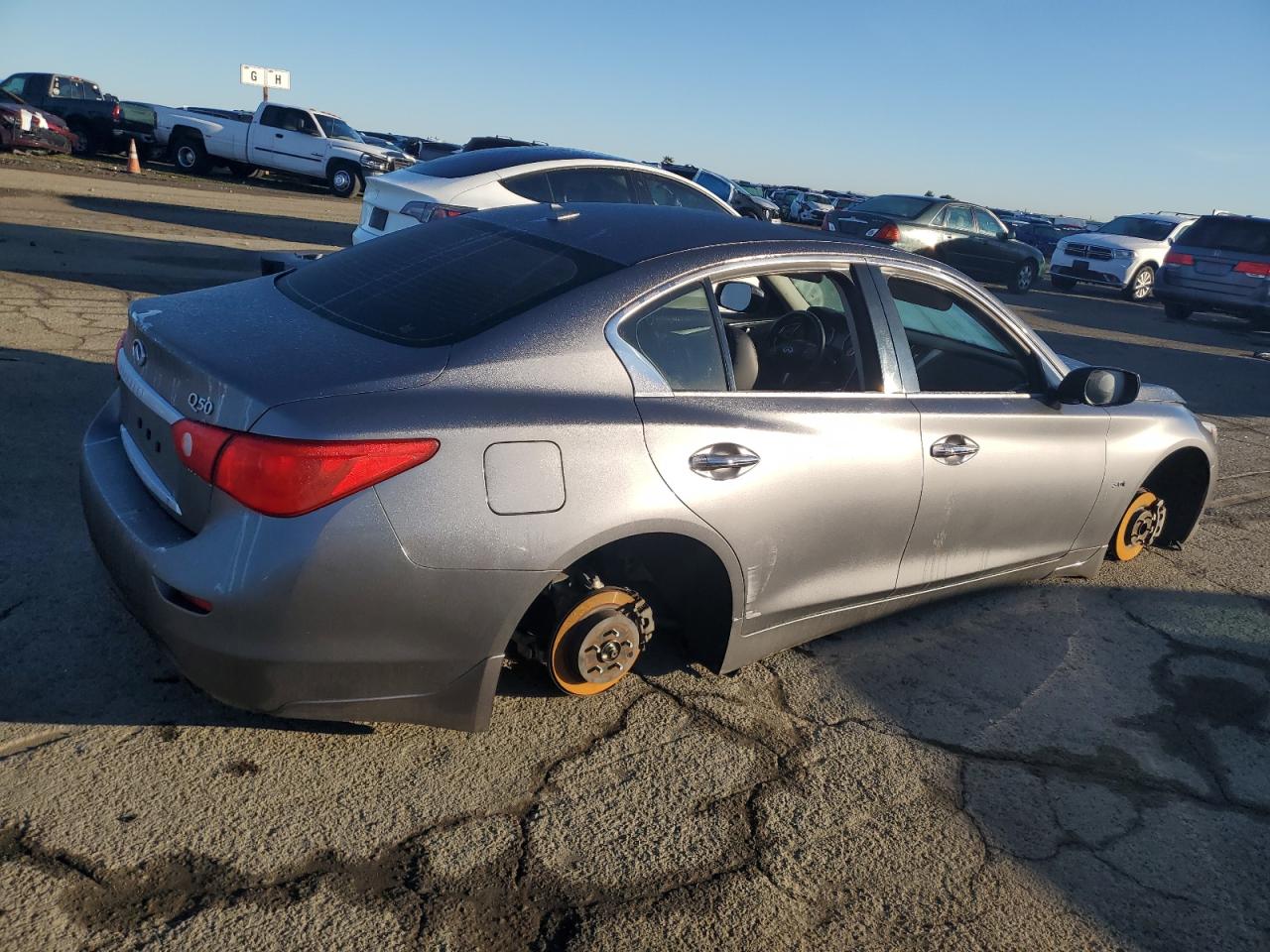 2017 Infiniti Q50 Premium VIN: JN1EV7AP4HM741593 Lot: 86654694