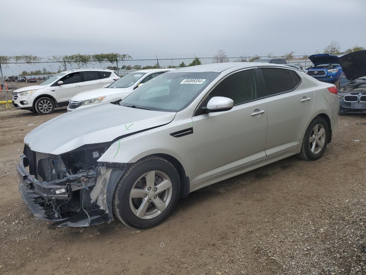 2014 Kia Optima Lx VIN: 5XXGM4A72EG282668 Lot: 84089354