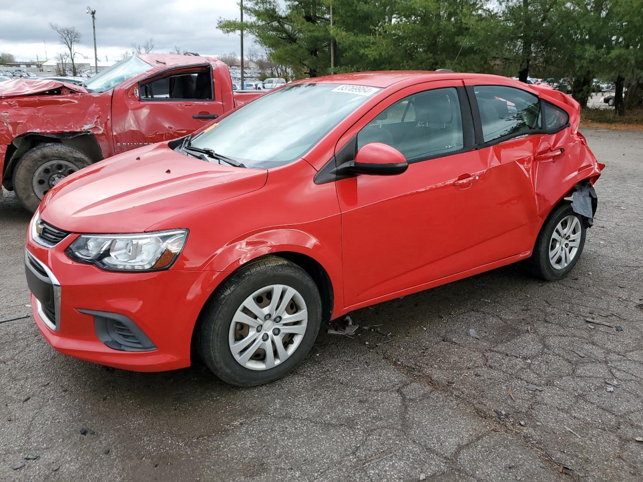 2018 Chevrolet Sonic Ls VIN: 1G1JB5SH8J4120310 Lot: 83769954