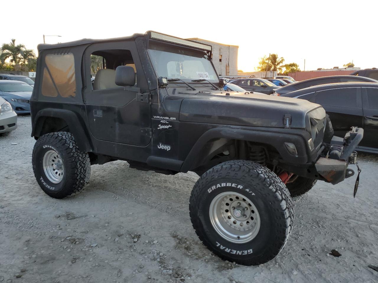 1999 Jeep Wrangler / Tj Sport VIN: 1J4FY19S2XP492216 Lot: 84061754