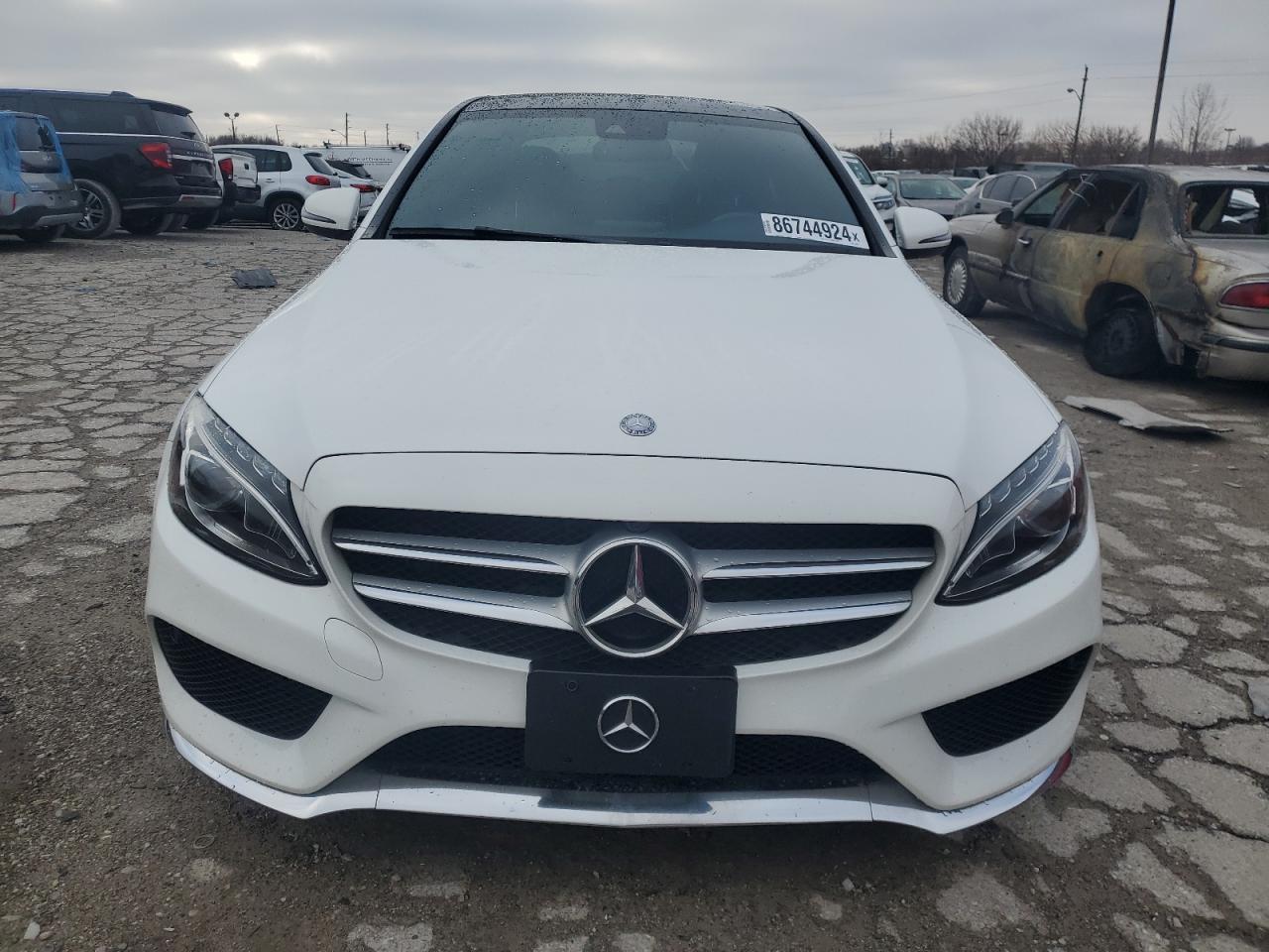 2017 Mercedes-Benz C 300 4Matic VIN: 55SWF4KB4HU189357 Lot: 86744924