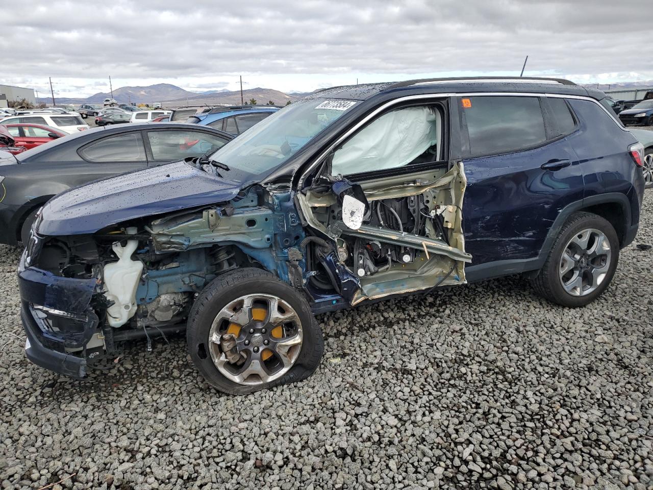 2018 Jeep Compass Limited VIN: 3C4NJDCB7JT180329 Lot: 86773584