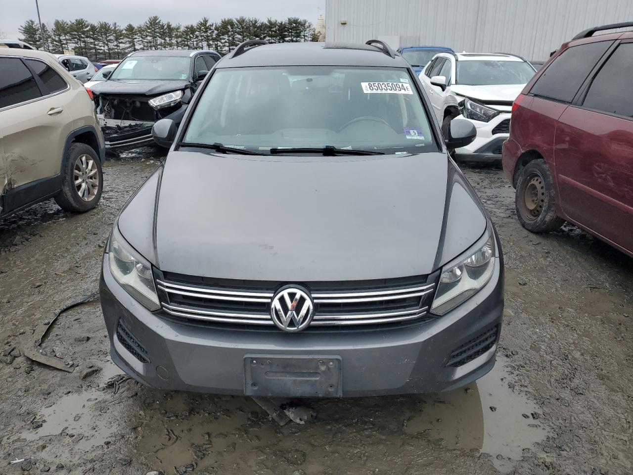 2015 Volkswagen Tiguan S VIN: WVGBV7AX6FW581732 Lot: 85035094