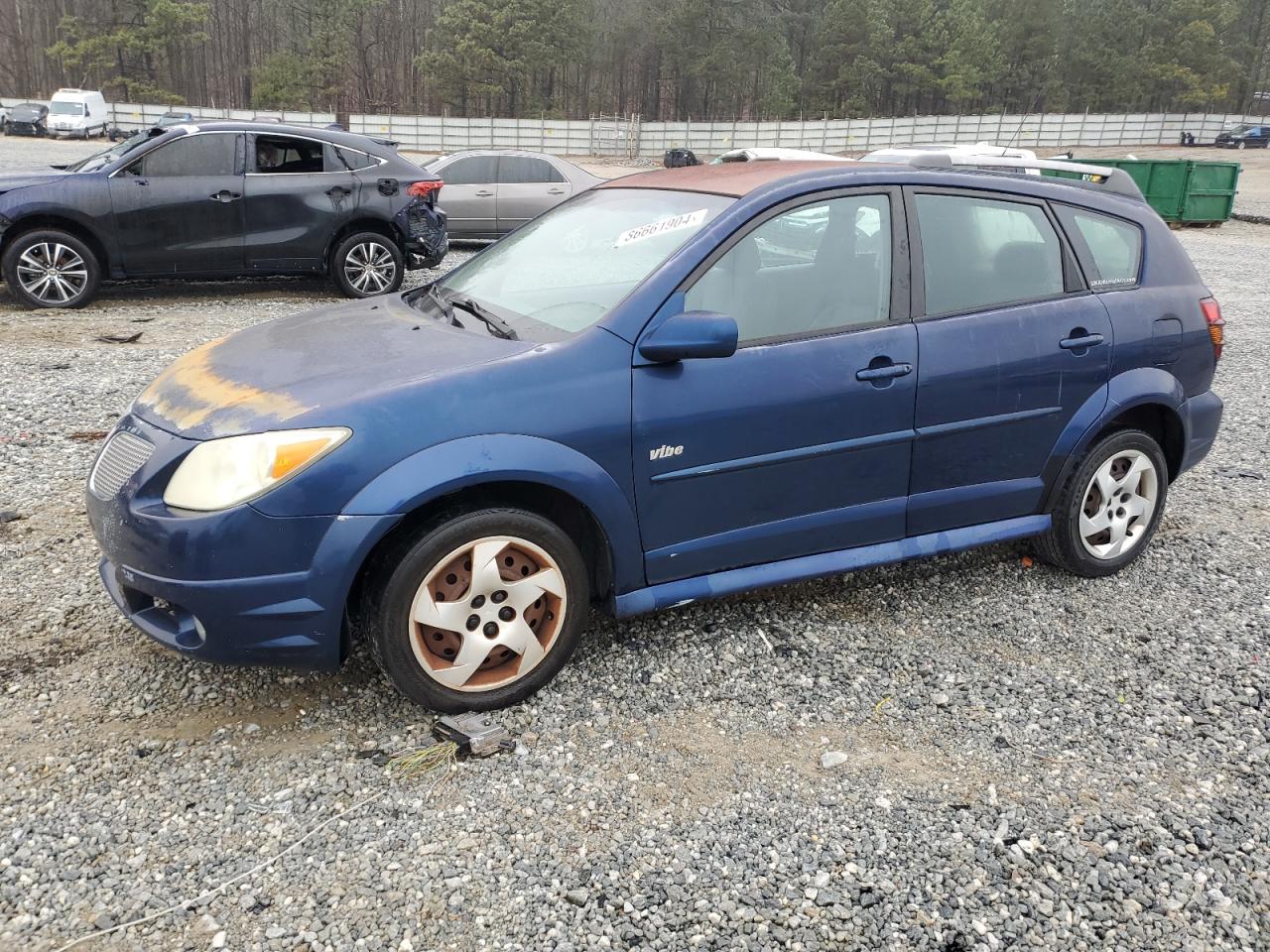 2006 Pontiac Vibe VIN: 5Y2SL658X6Z443911 Lot: 86661904