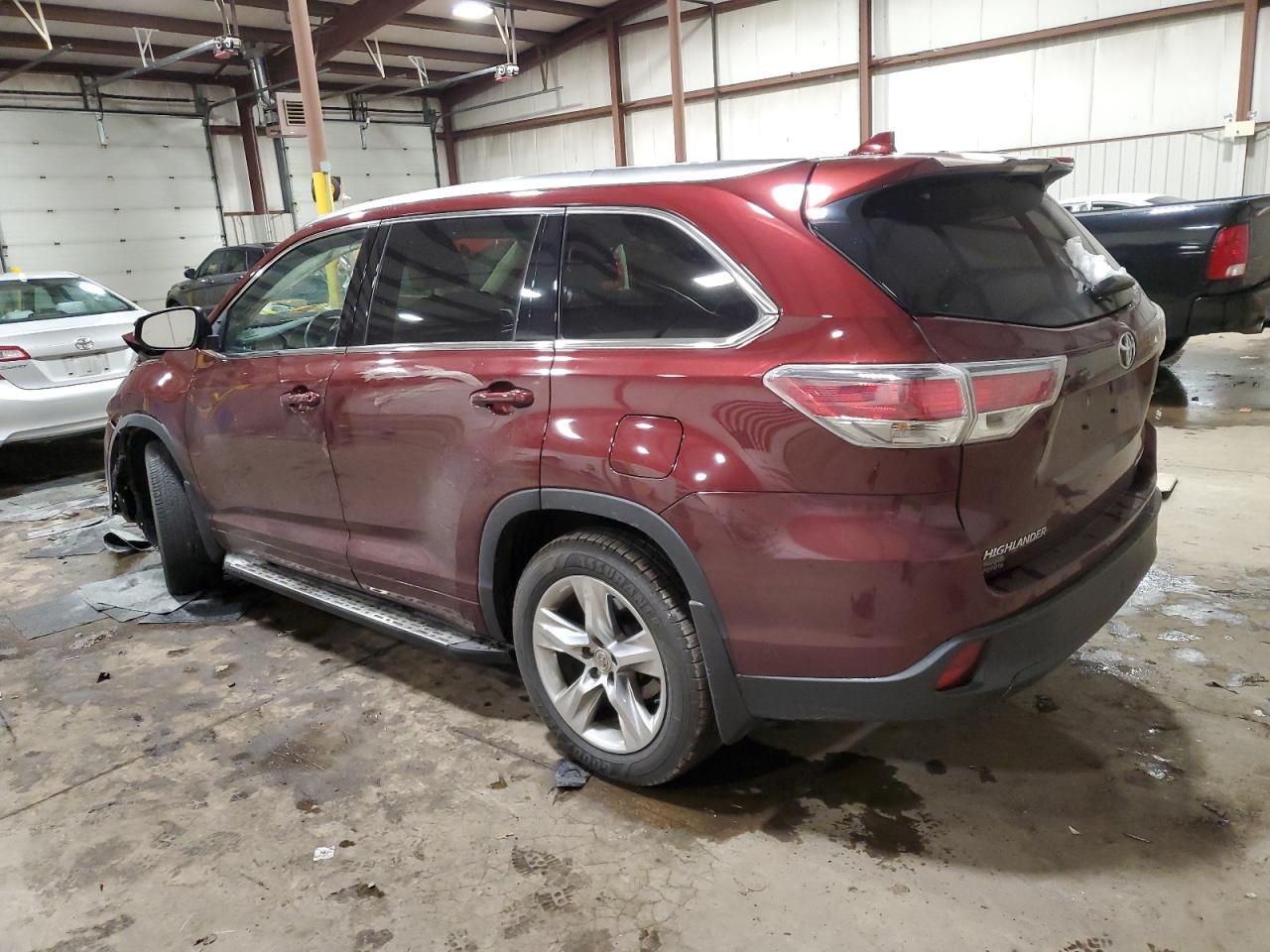 2014 Toyota Highlander Limited VIN: 5TDDKRFH2ES067524 Lot: 86637674