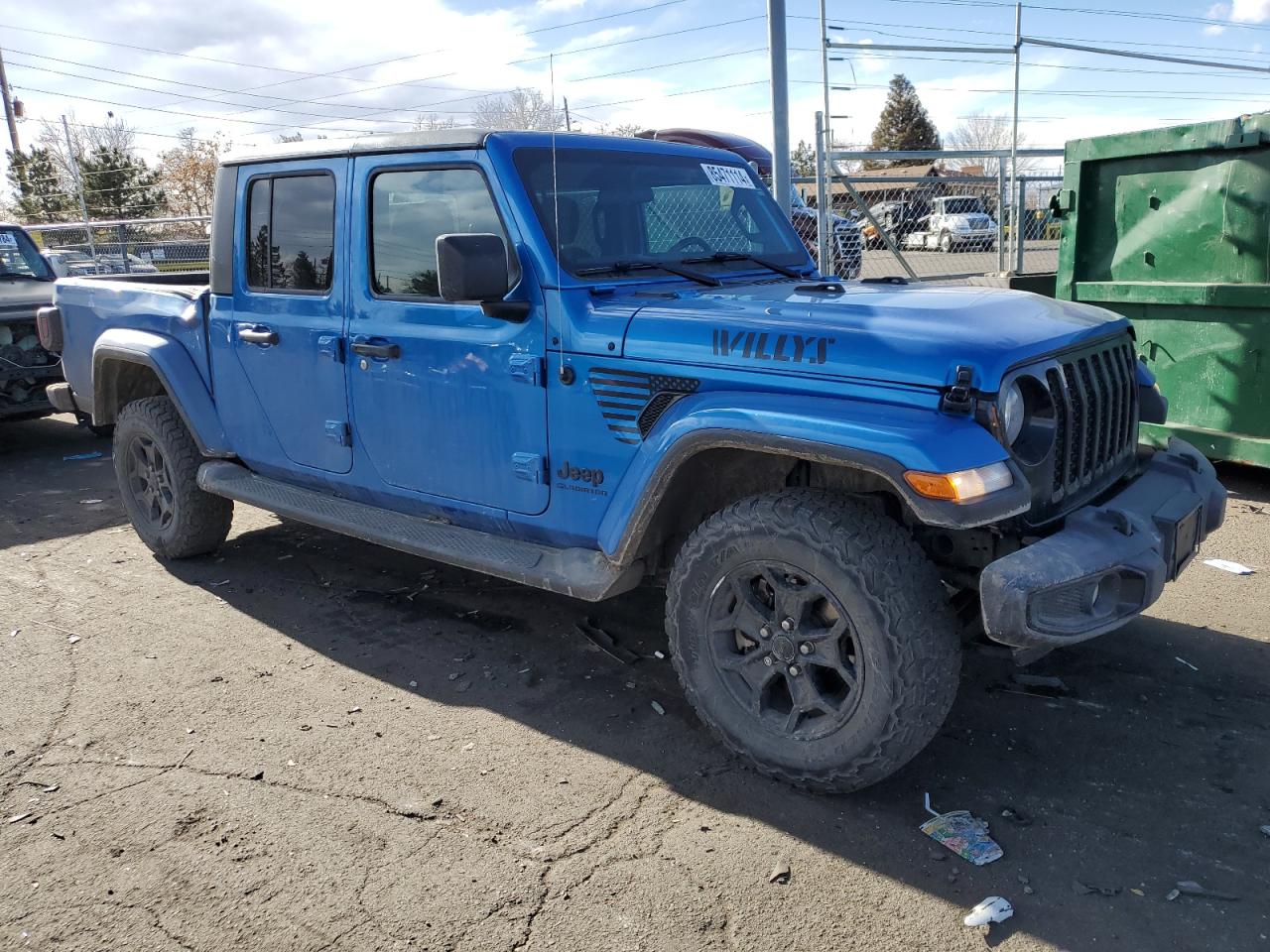 2021 Jeep Gladiator Sport VIN: 1C6HJTAG2ML541947 Lot: 85471114