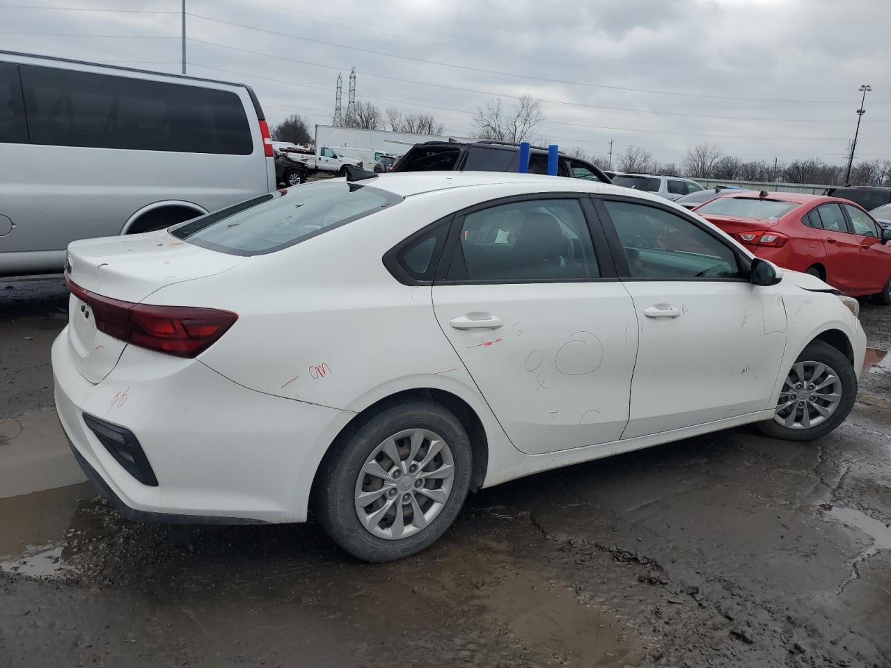 2019 Kia Forte Fe VIN: 3KPF24AD2KE107221 Lot: 85206514