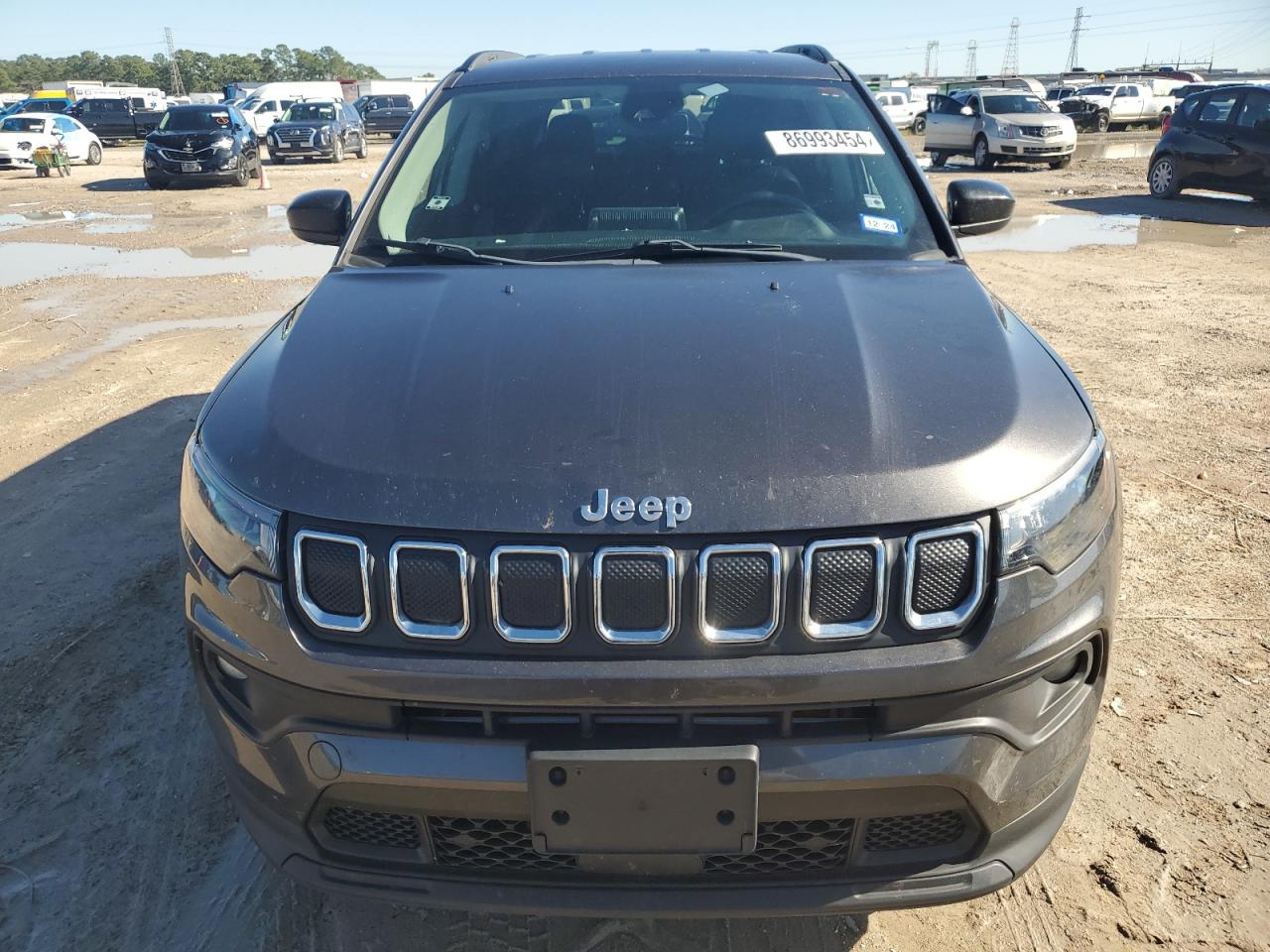 2022 Jeep Compass Latitude VIN: 3C4NJCBB0NT106641 Lot: 86993454