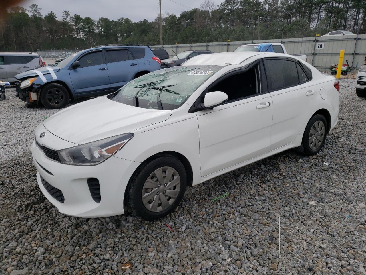 2019 Kia Rio S VIN: 3KPA24AB5KE222713 Lot: 86301674