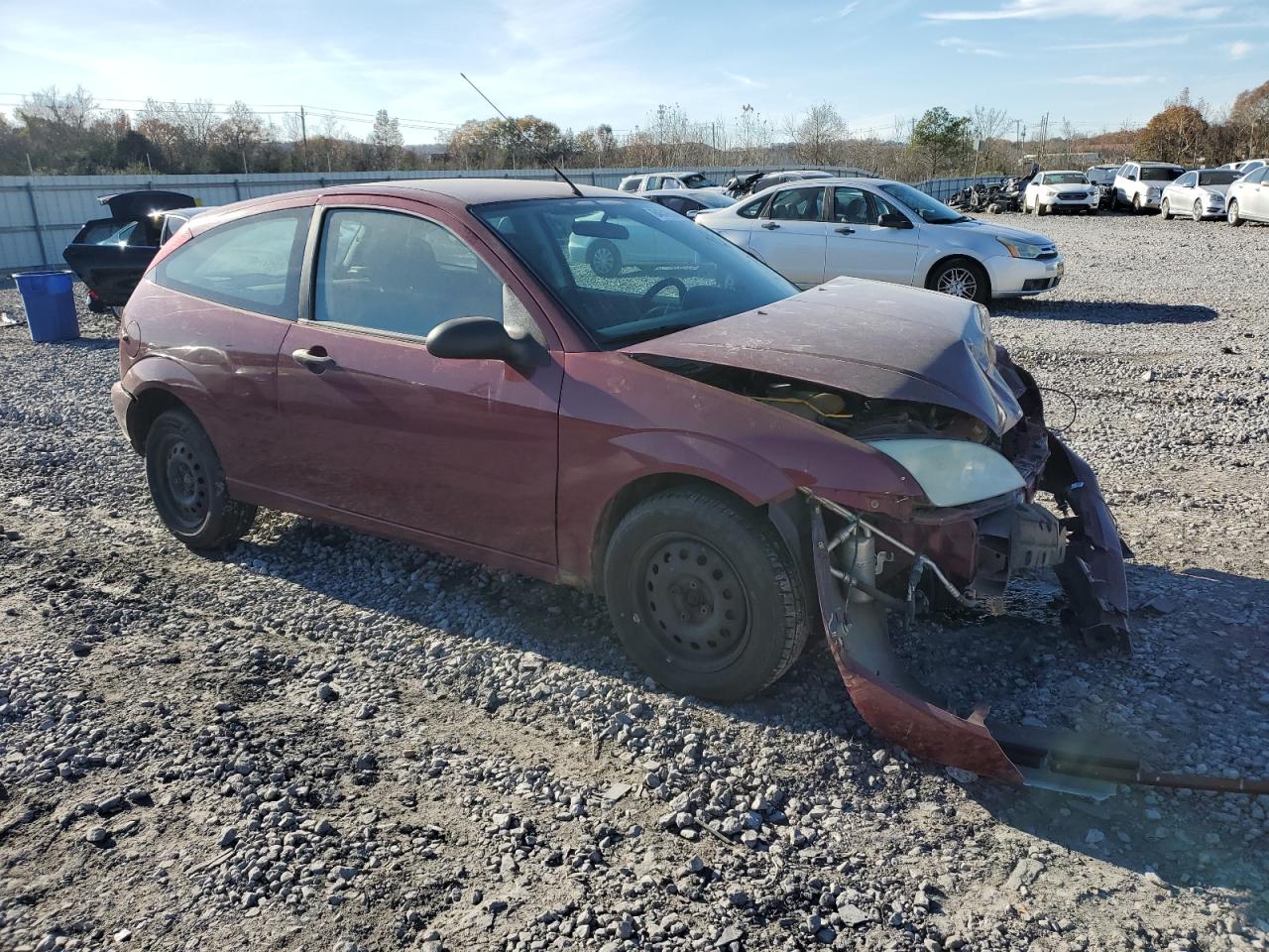 2007 Ford Focus Zx3 VIN: 1FAHP31N77W125049 Lot: 84849654