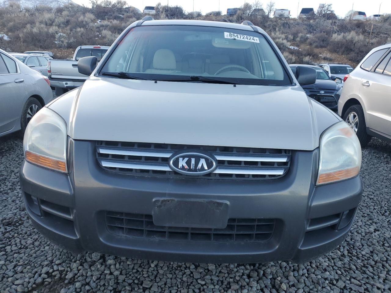 2007 Kia Sportage Ex VIN: KNDJE723077394624 Lot: 85472424