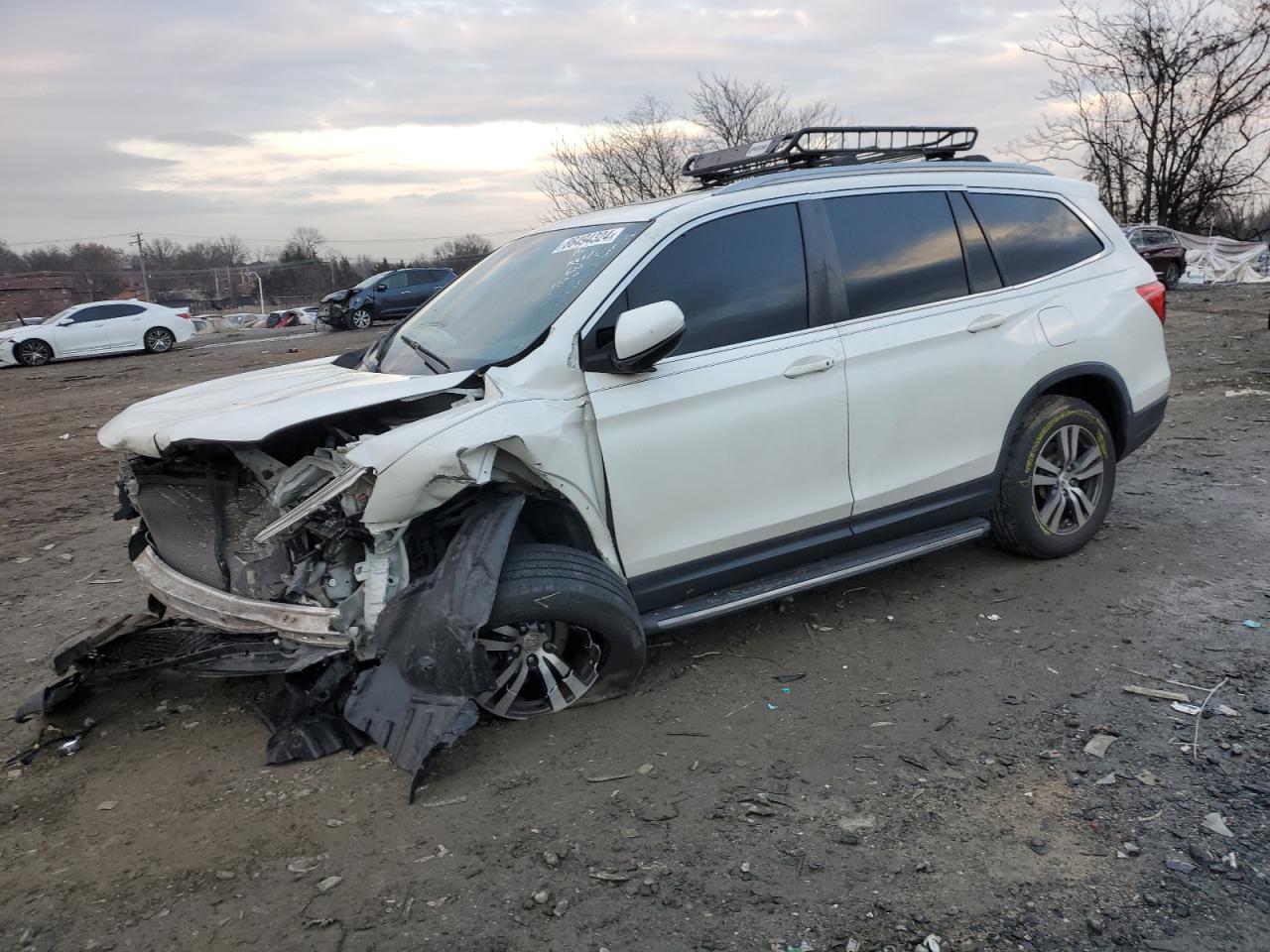 2018 Honda Pilot Exl VIN: 5FNYF6H55JB037228 Lot: 86494324