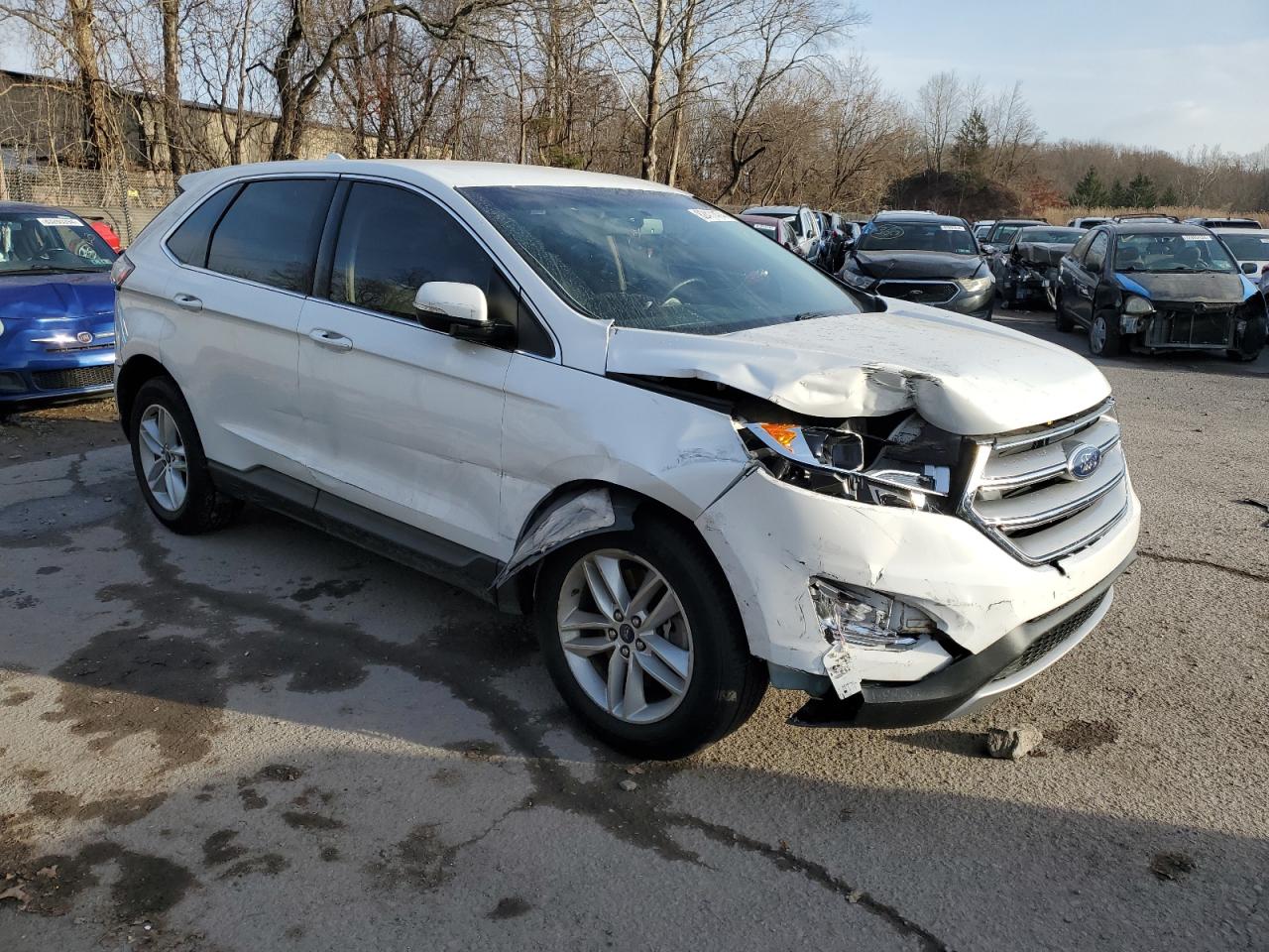 2018 Ford Edge Sel VIN: 2FMPK4J97JBC40719 Lot: 82411474