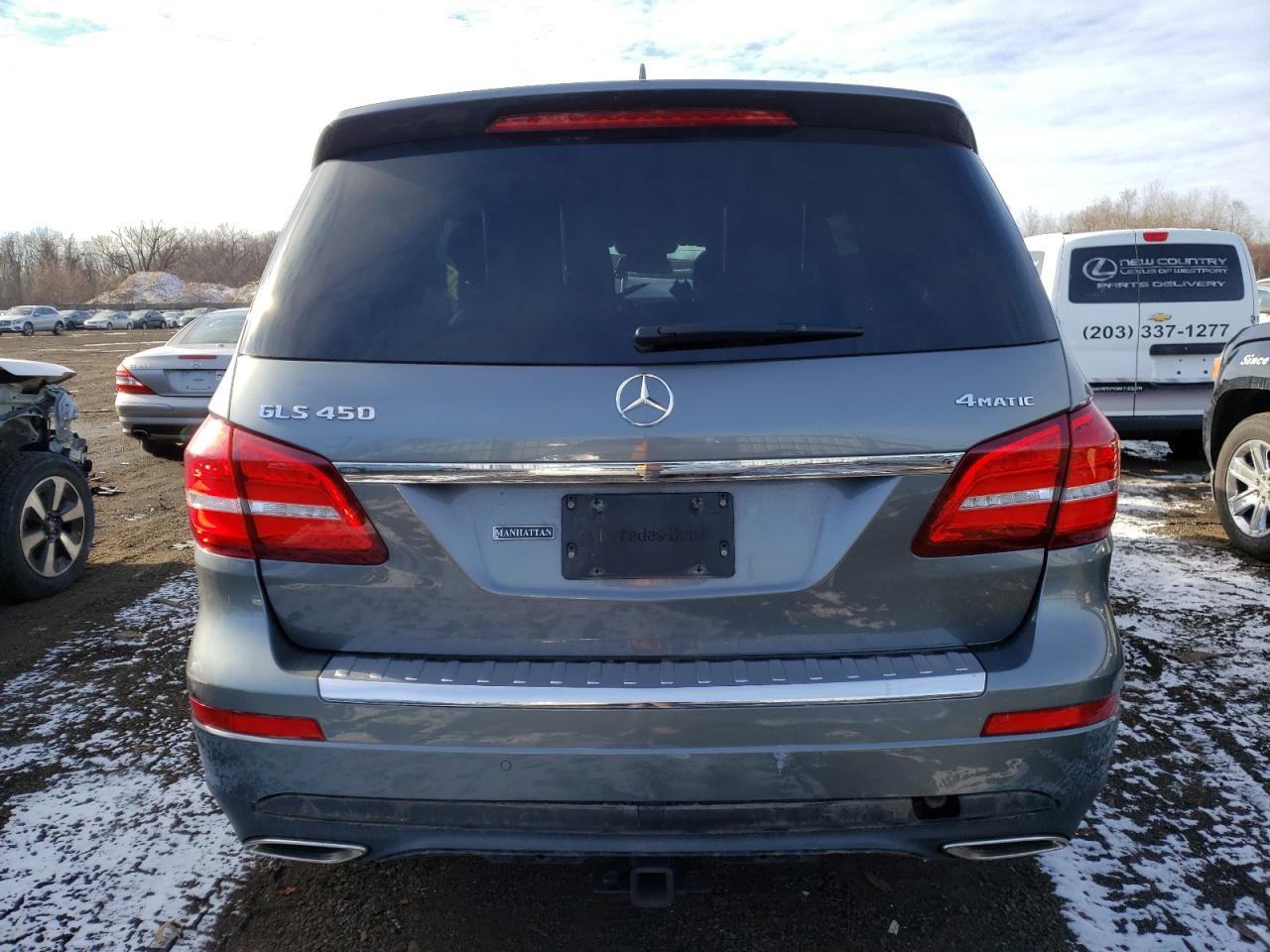 2018 Mercedes-Benz Gls 450 4Matic VIN: 4JGDF6EE8JB175332 Lot: 85885034