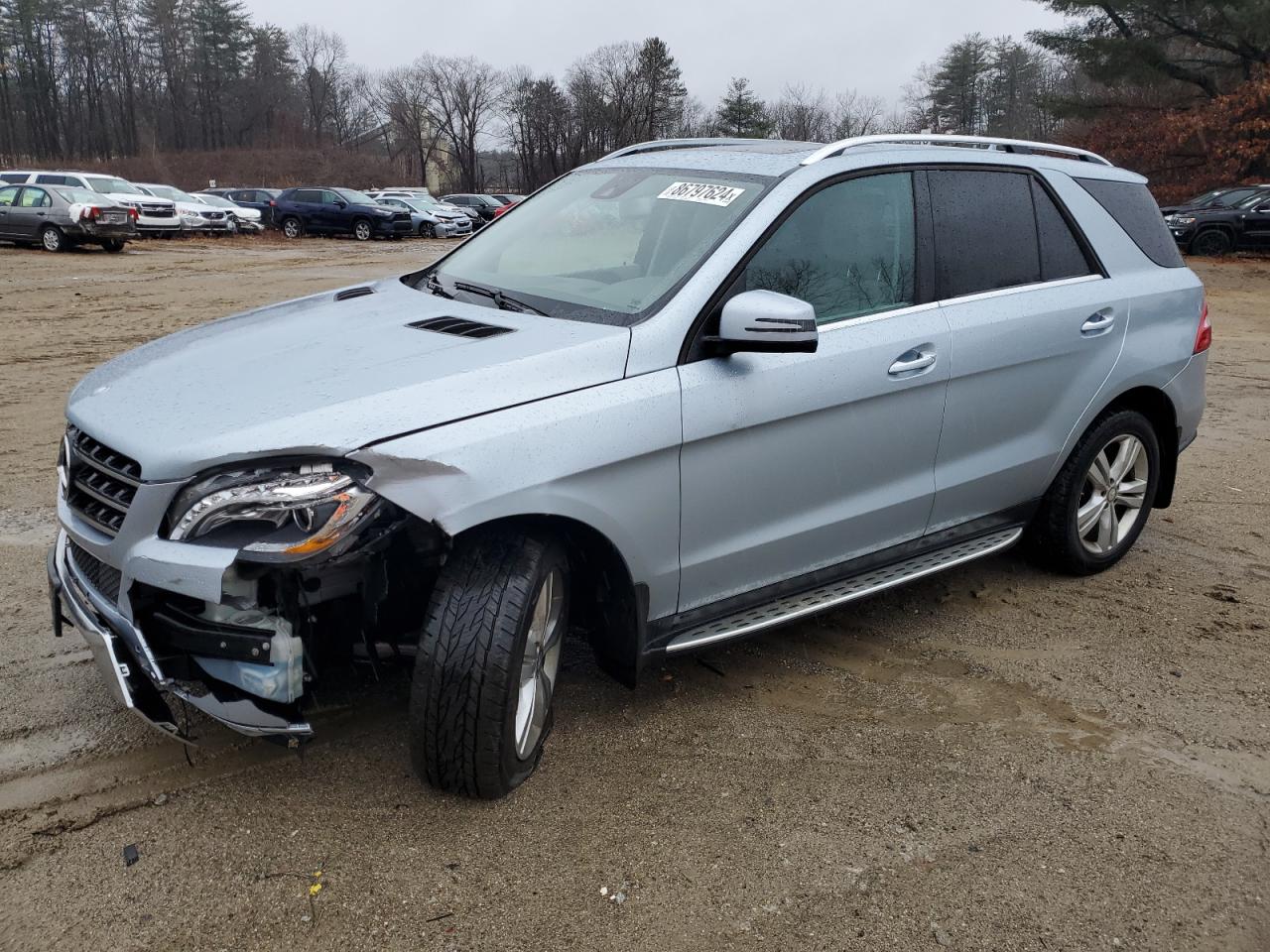 2015 Mercedes-Benz Ml 350 4Matic VIN: 4JGDA5HB6FA547645 Lot: 86797624