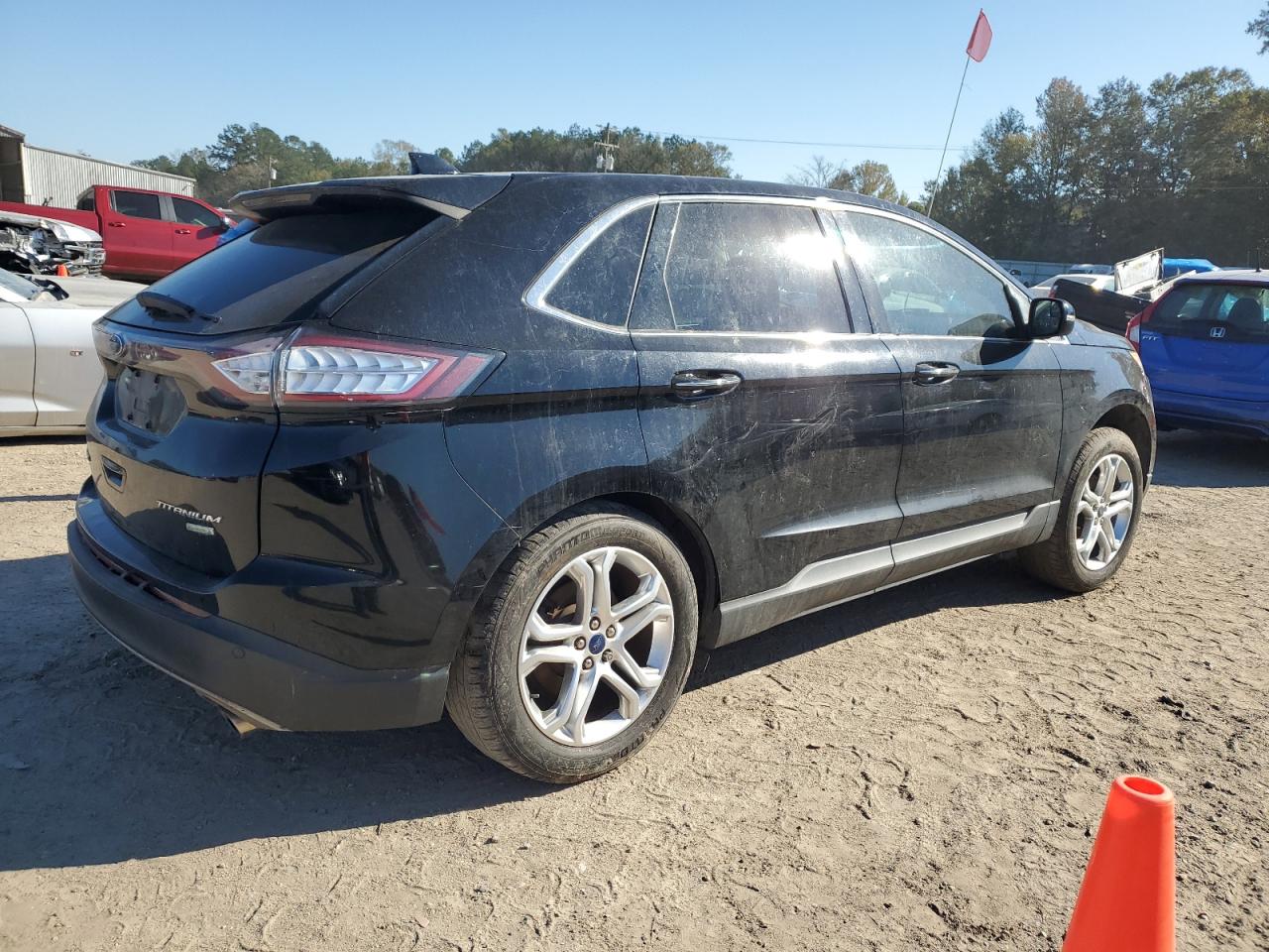 2018 Ford Edge Titanium VIN: 2FMPK3K94JBB75403 Lot: 81902034