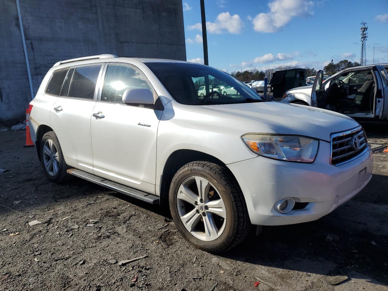 2008 Toyota Highlander Limited VIN: JTEES42A082038661 Lot: 87144884