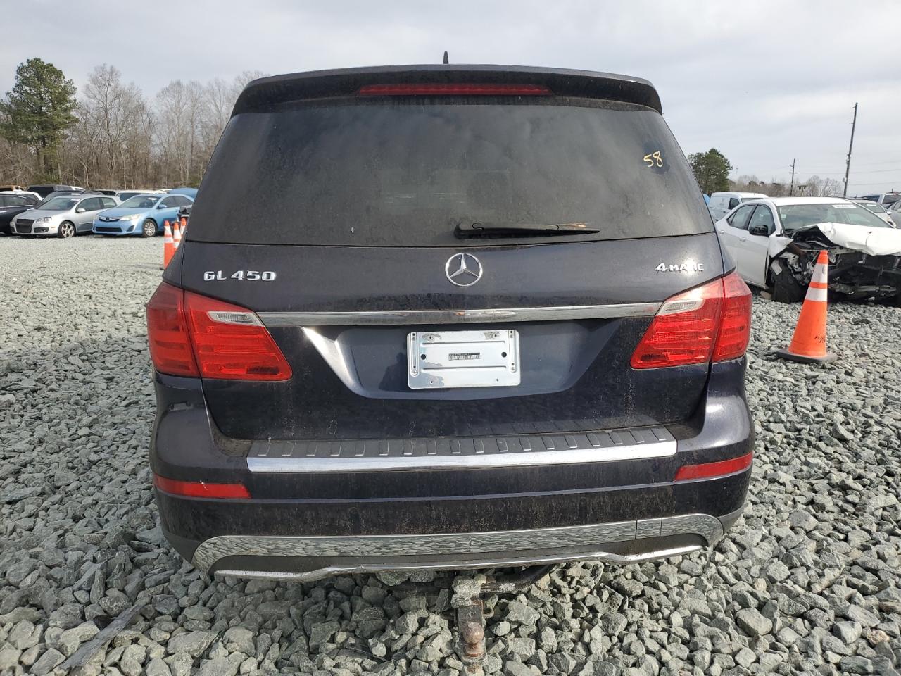 2014 Mercedes-Benz Gl 450 4Matic VIN: 4JGDF7CE7EA295451 Lot: 86720064