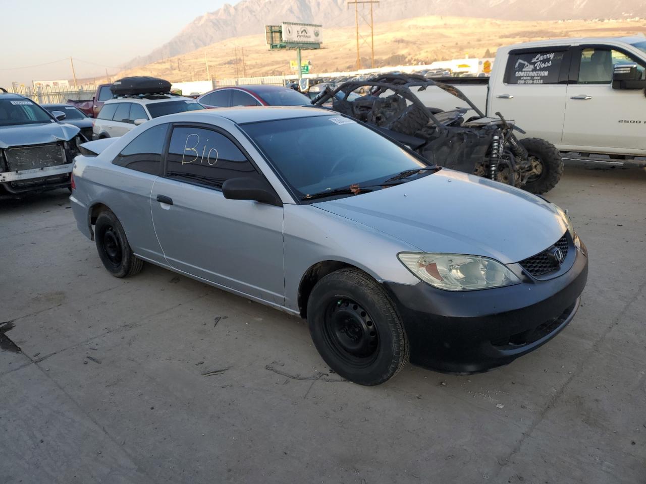 2004 Honda Civic Dx Vp VIN: 1HGEM211X4L005600 Lot: 83642254