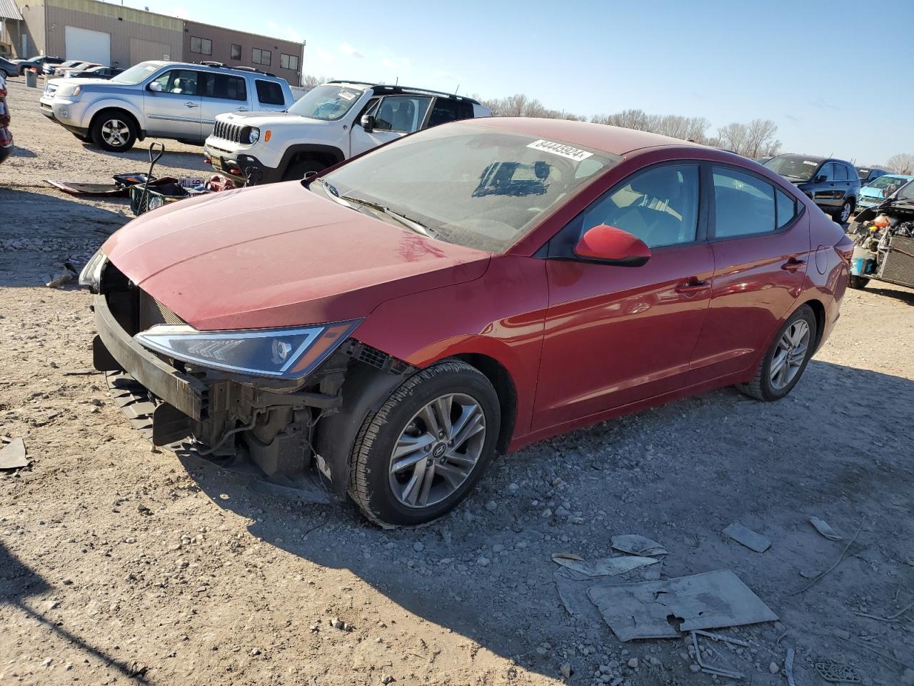 2019 Hyundai Elantra Sel VIN: KMHD84LF9KU779794 Lot: 84445924