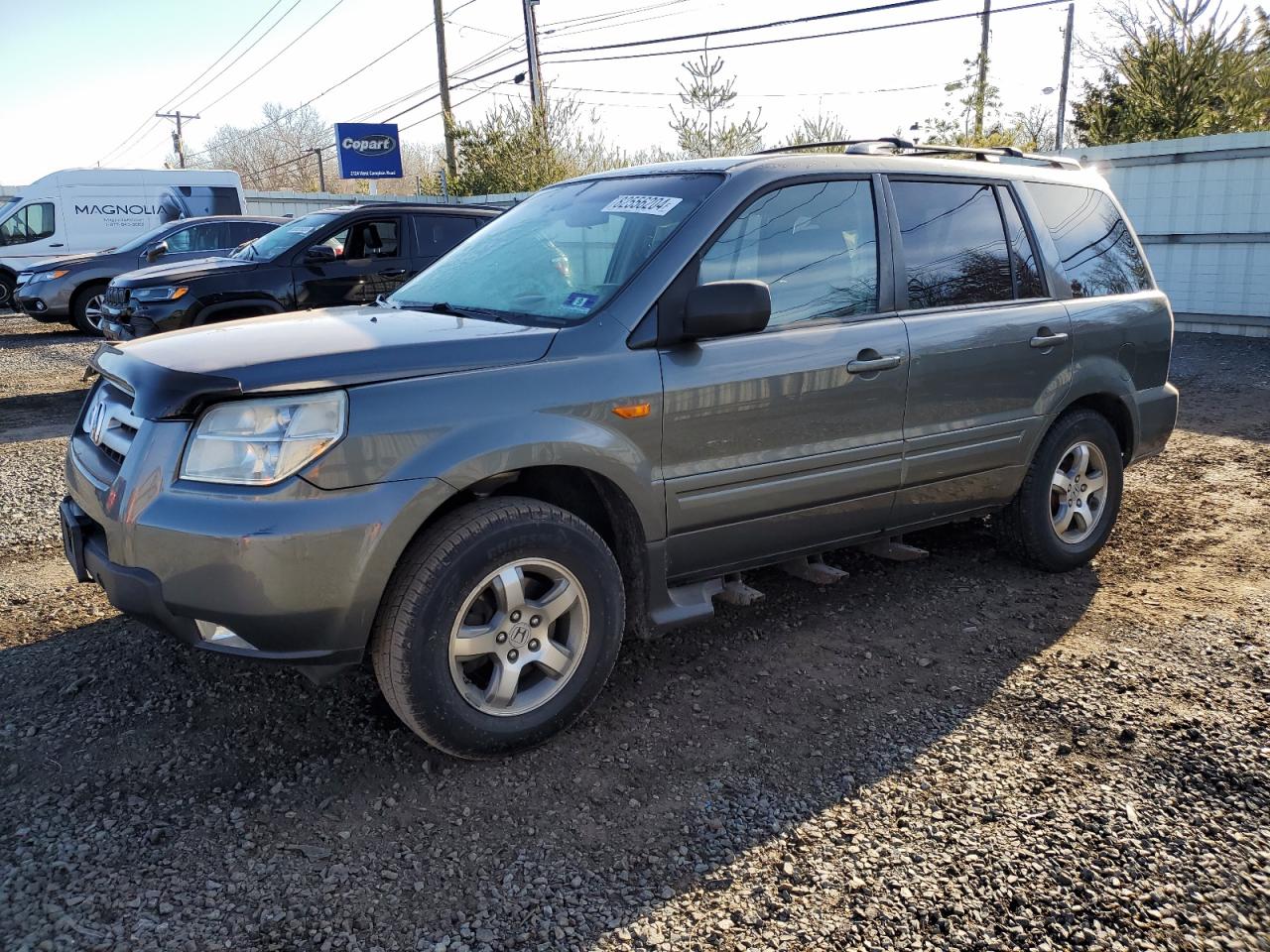 2007 Honda Pilot Exl VIN: 2HKYF18537H521895 Lot: 82556204