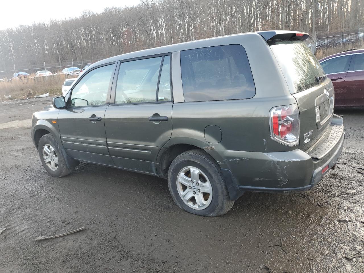 2006 Honda Pilot Lx VIN: 2HKYF18126H526288 Lot: 86853624