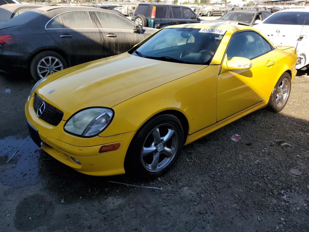 2002 Mercedes-Benz Slk 320 VIN: WDBKK65F72F254855 Lot: 85520274