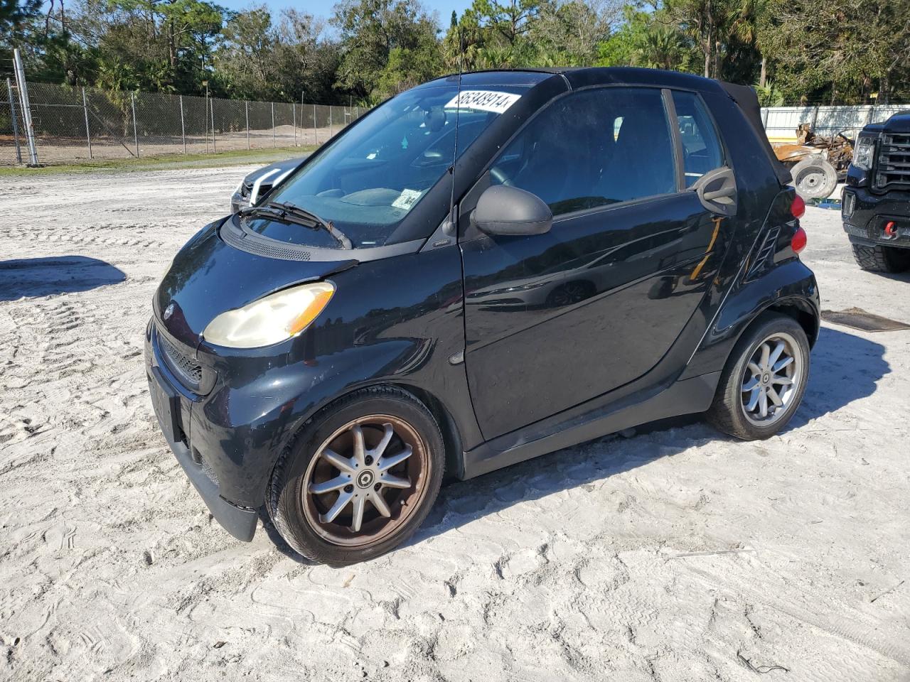 2008 Smart Fortwo Passion VIN: WMEEK31X78K196775 Lot: 86348914