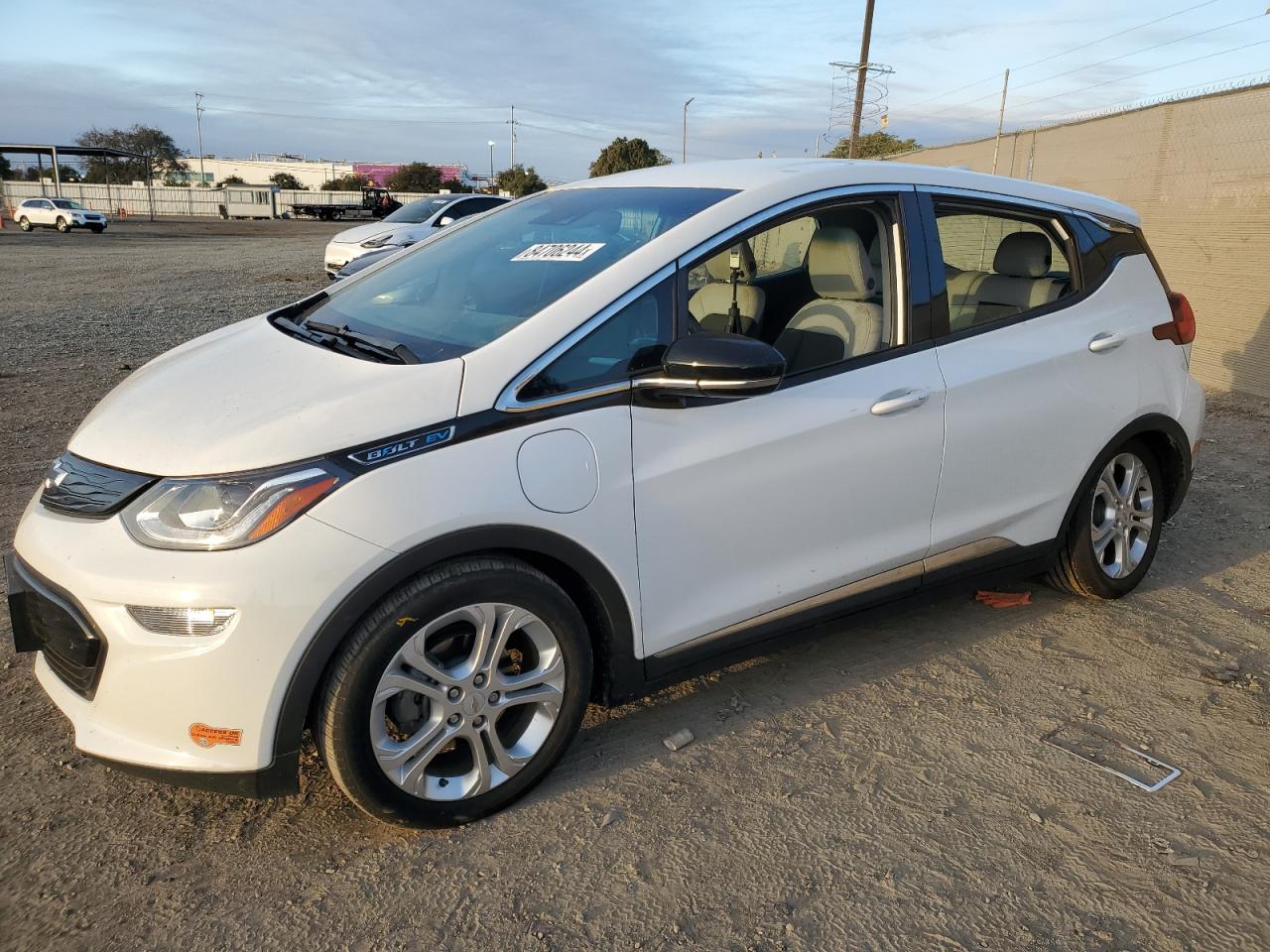 2020 Chevrolet Bolt Ev Lt VIN: 1G1FY6S03L4110727 Lot: 84706244