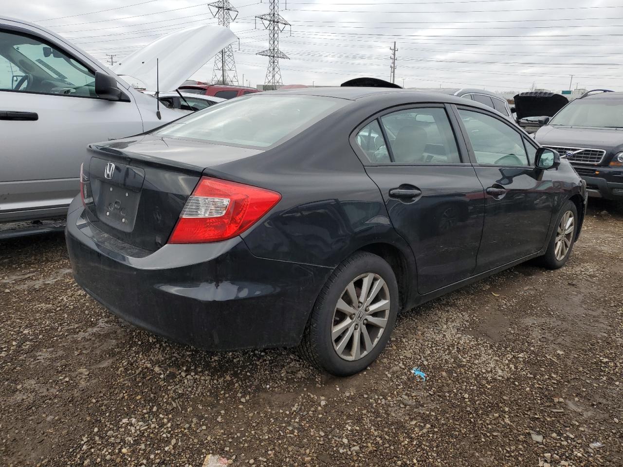 2012 Honda Civic Exl VIN: 19XFB2F92CE039450 Lot: 86308744